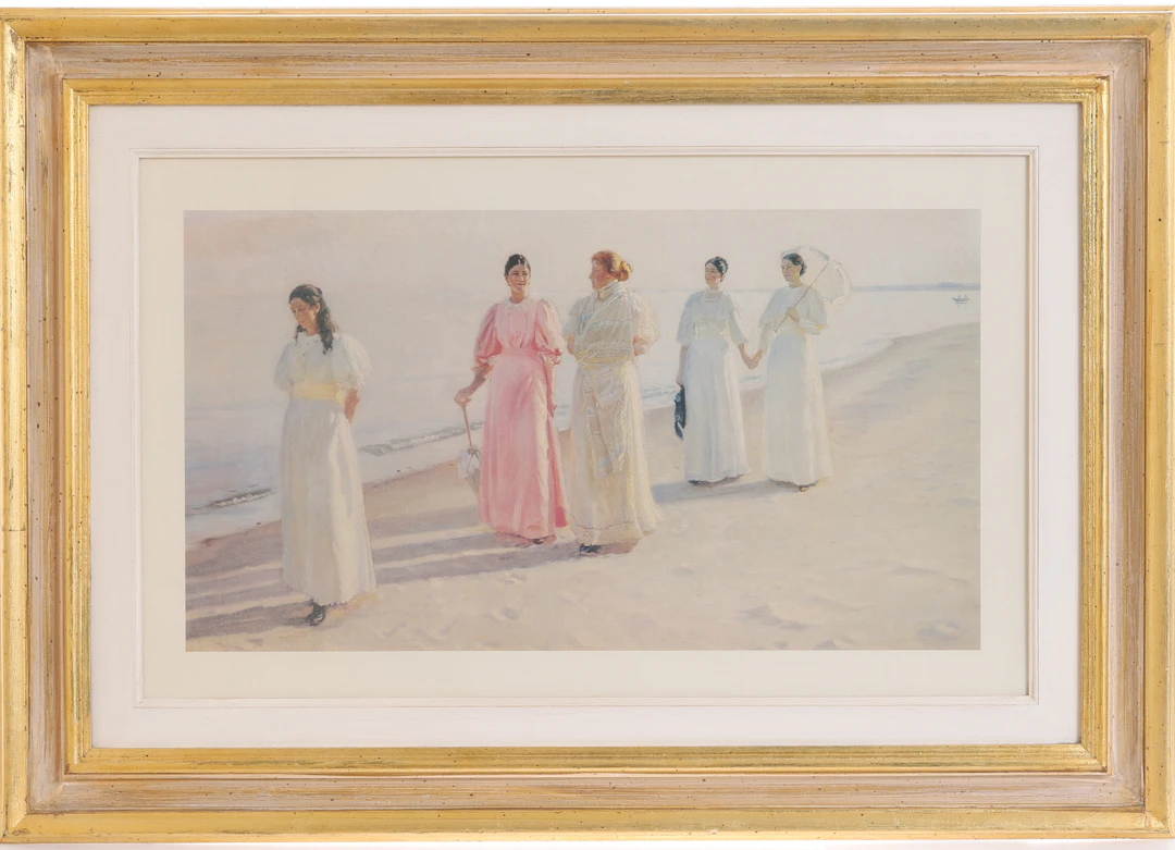 REPRODUKTION, efter Michael Ancher.