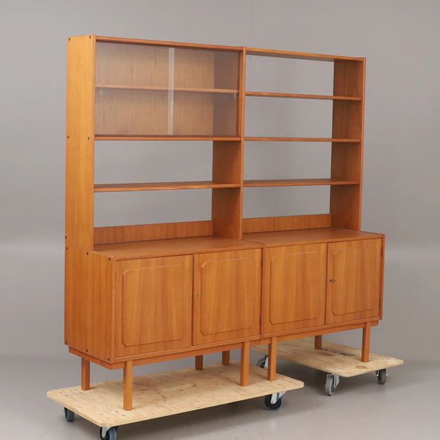 BOKHYLLA, teak, 1960-tal.