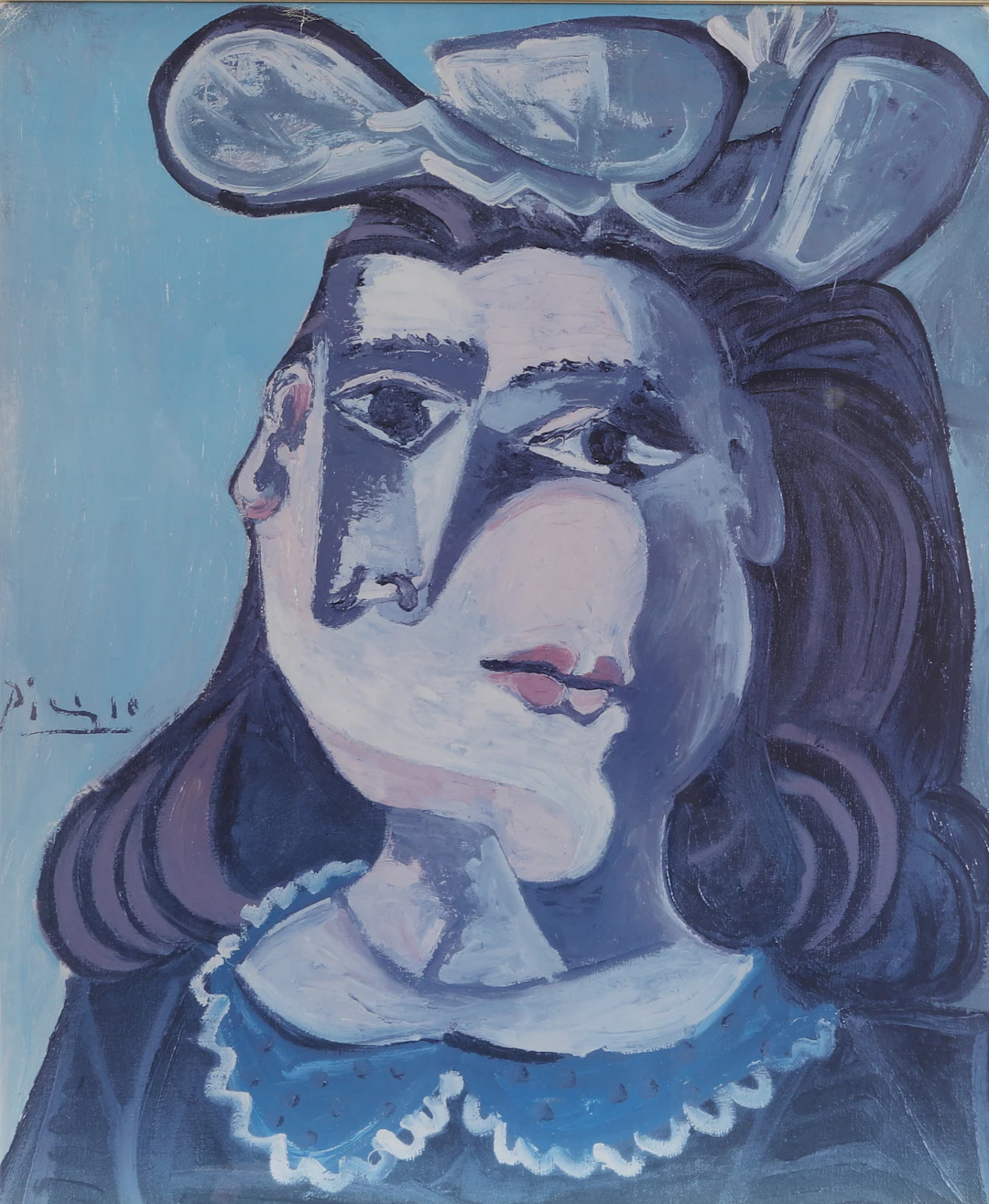 PABLO PICASSO. Reproduktion, 1900-talets senare del.