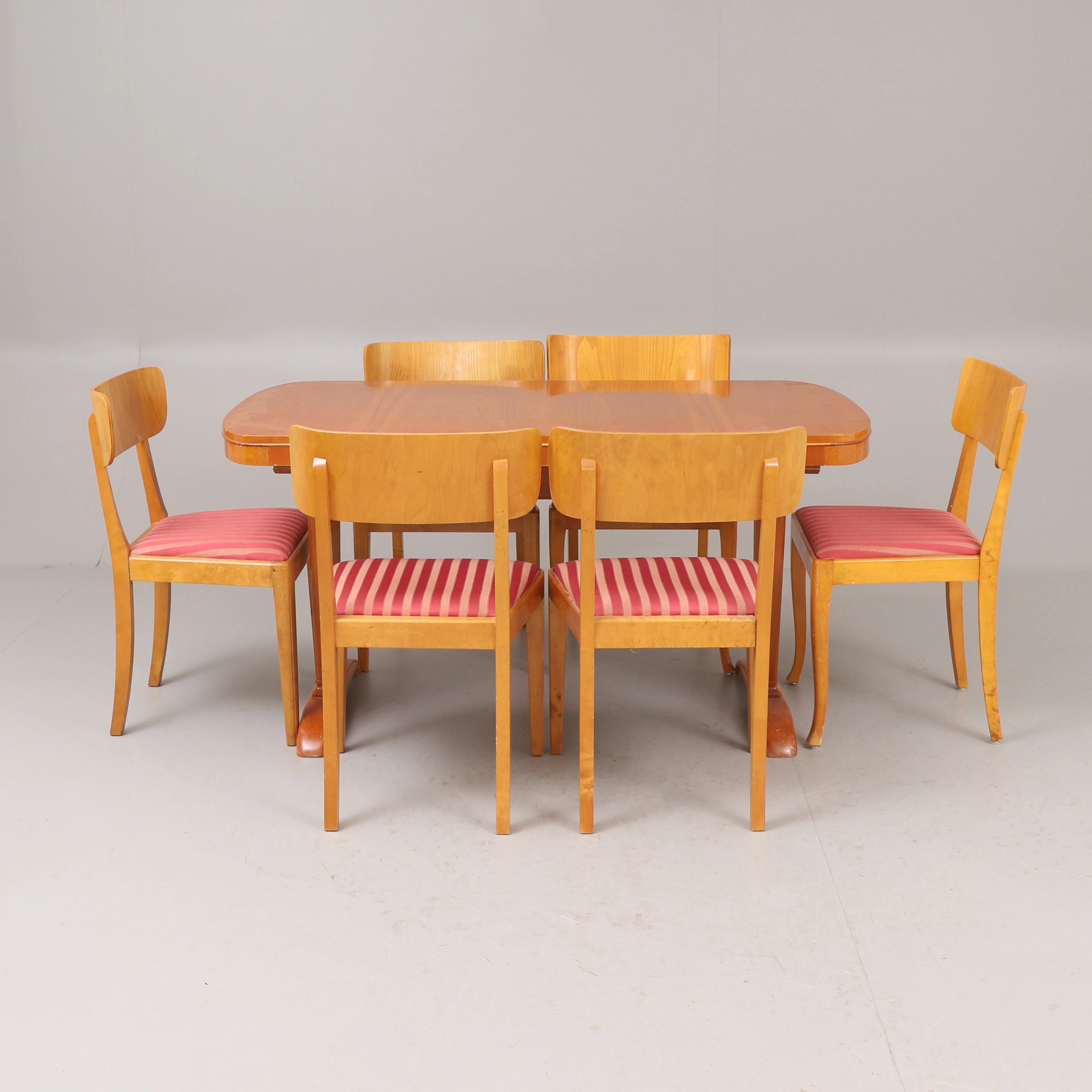 MATSALSGRUPP, 7 delar, Swedish grace, 1930/40-tal.