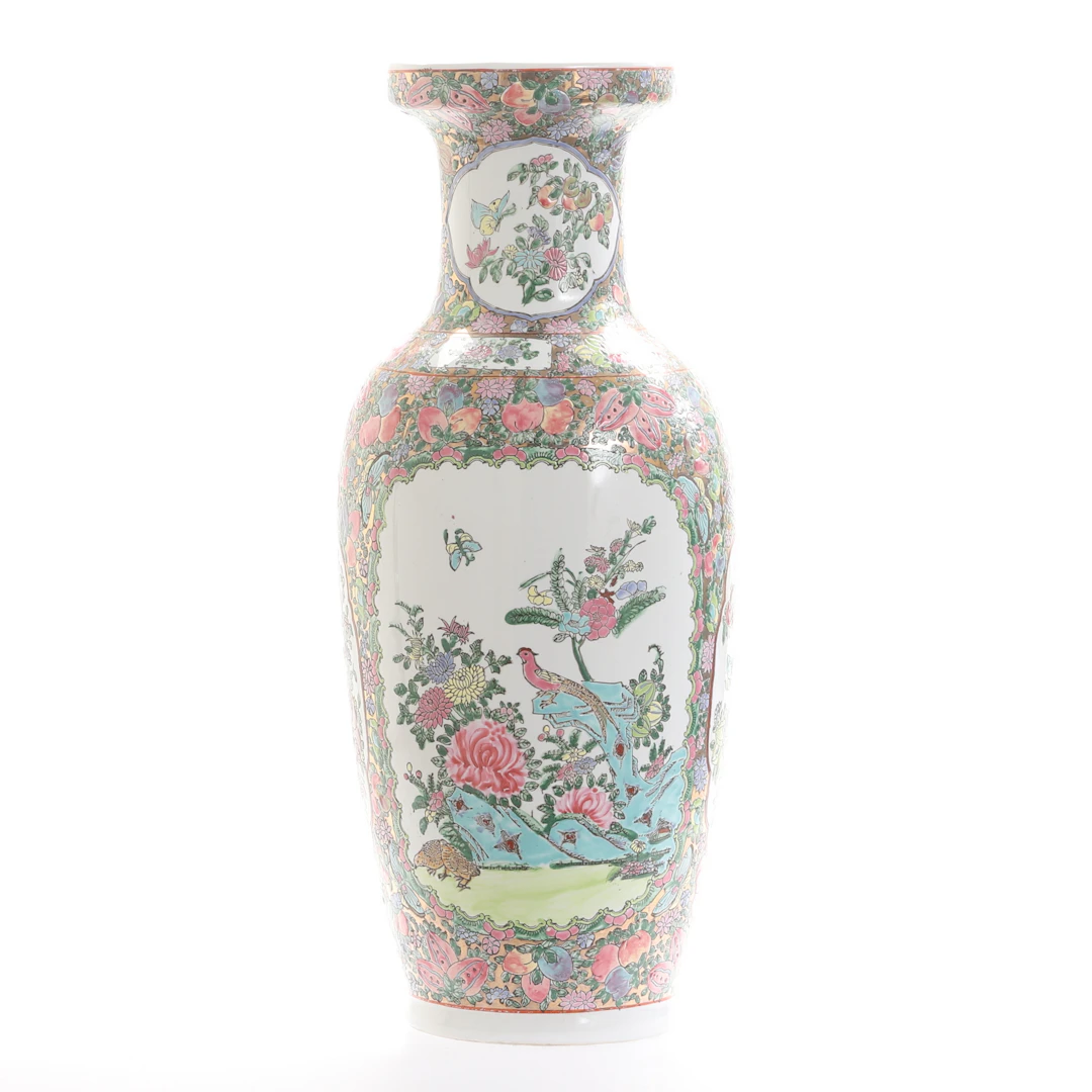GOLVVAS, porslin, Kina, 1900/2000-tal.