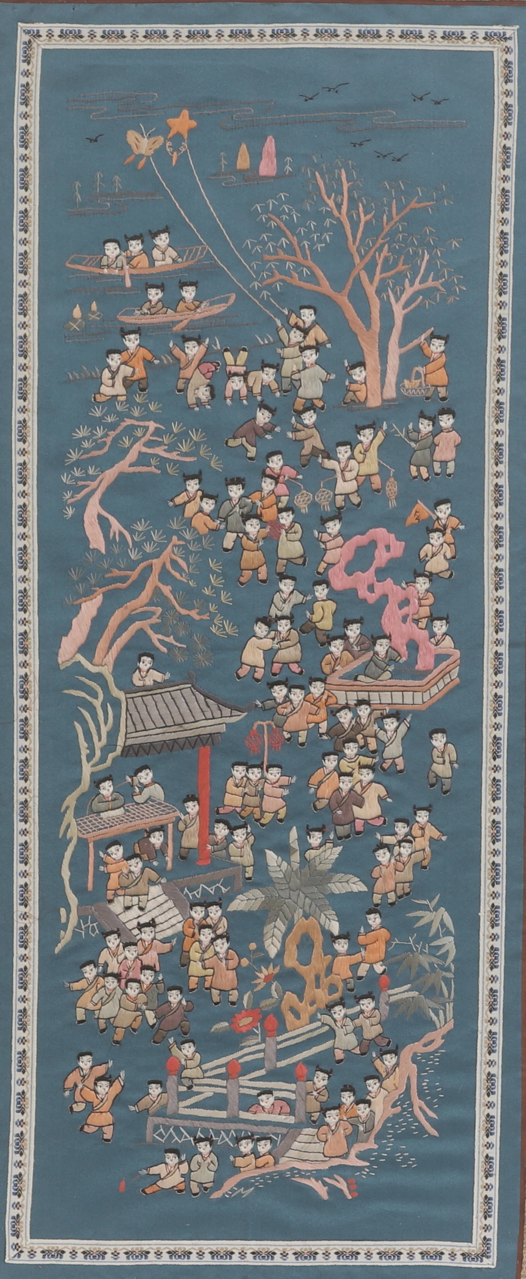 BRODERI, Kina, 1900-talet.