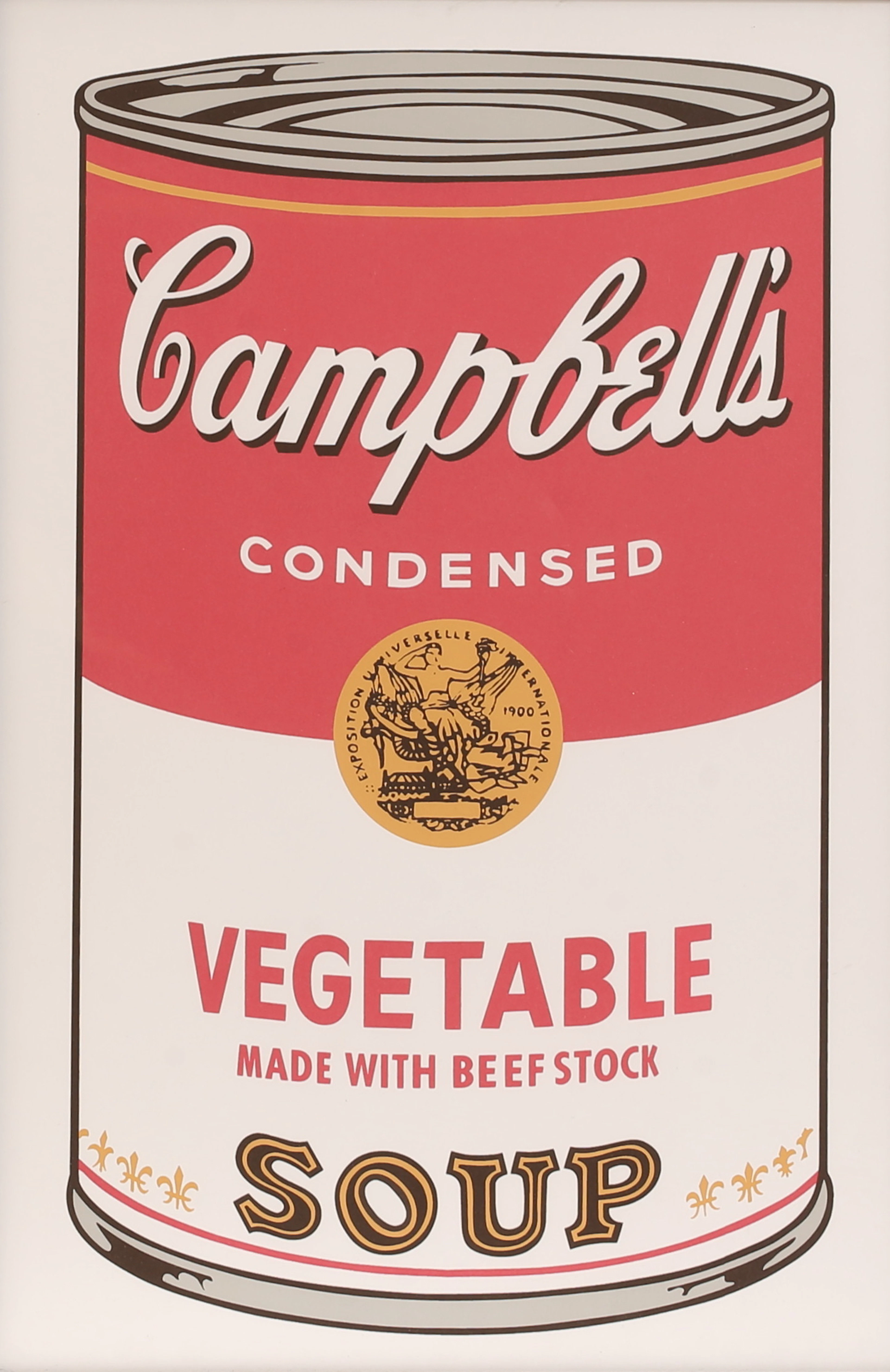 ANDY WARHOL. Efter, offsettryck, "Vegetable Soup".