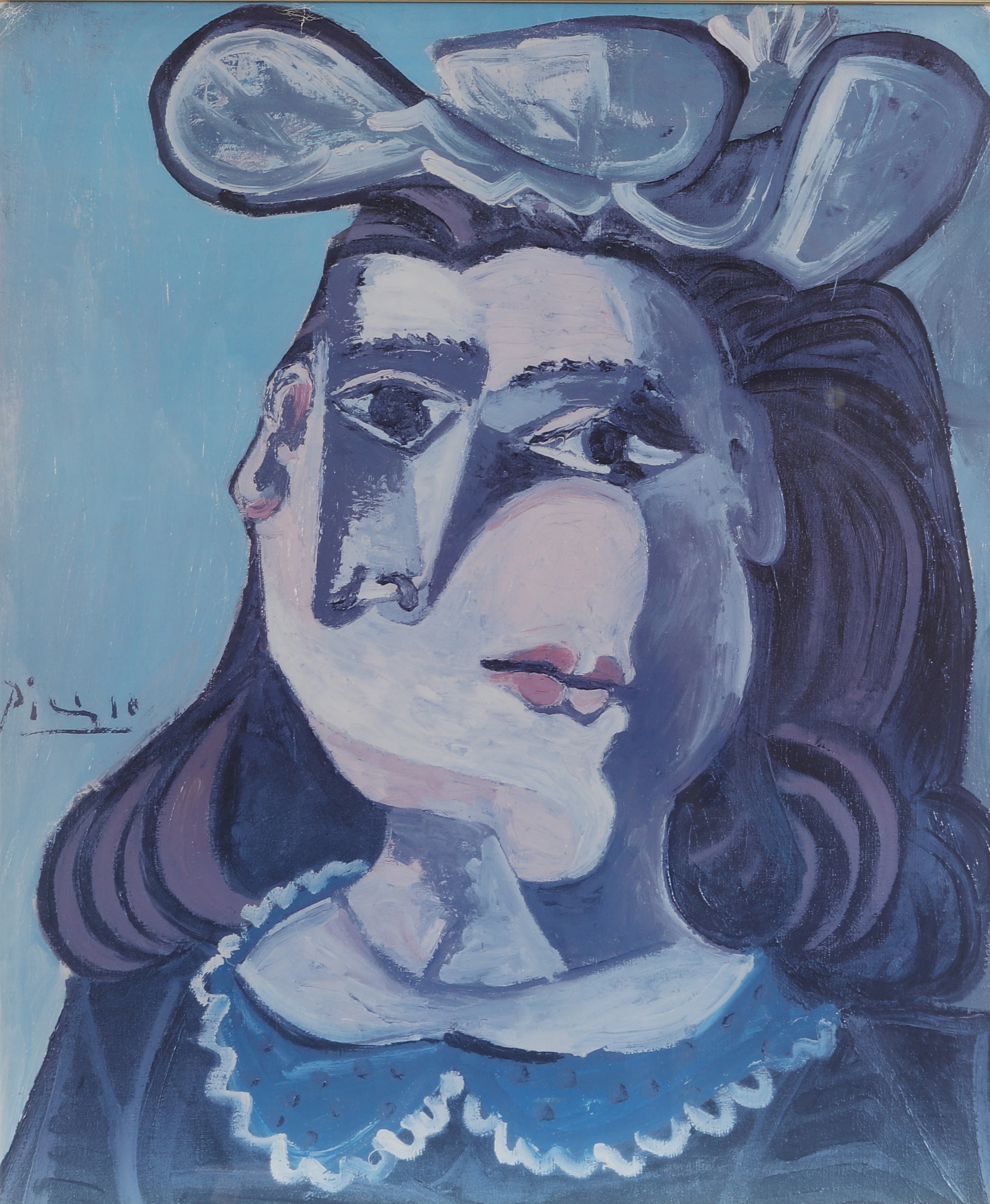 PABLO PICASSO. Reproduktion, 1900-talets senare del.