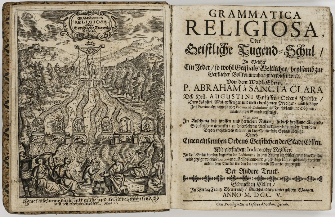 Abraham a Sancta Clara (d.i. Johann Ulrich Megerle)