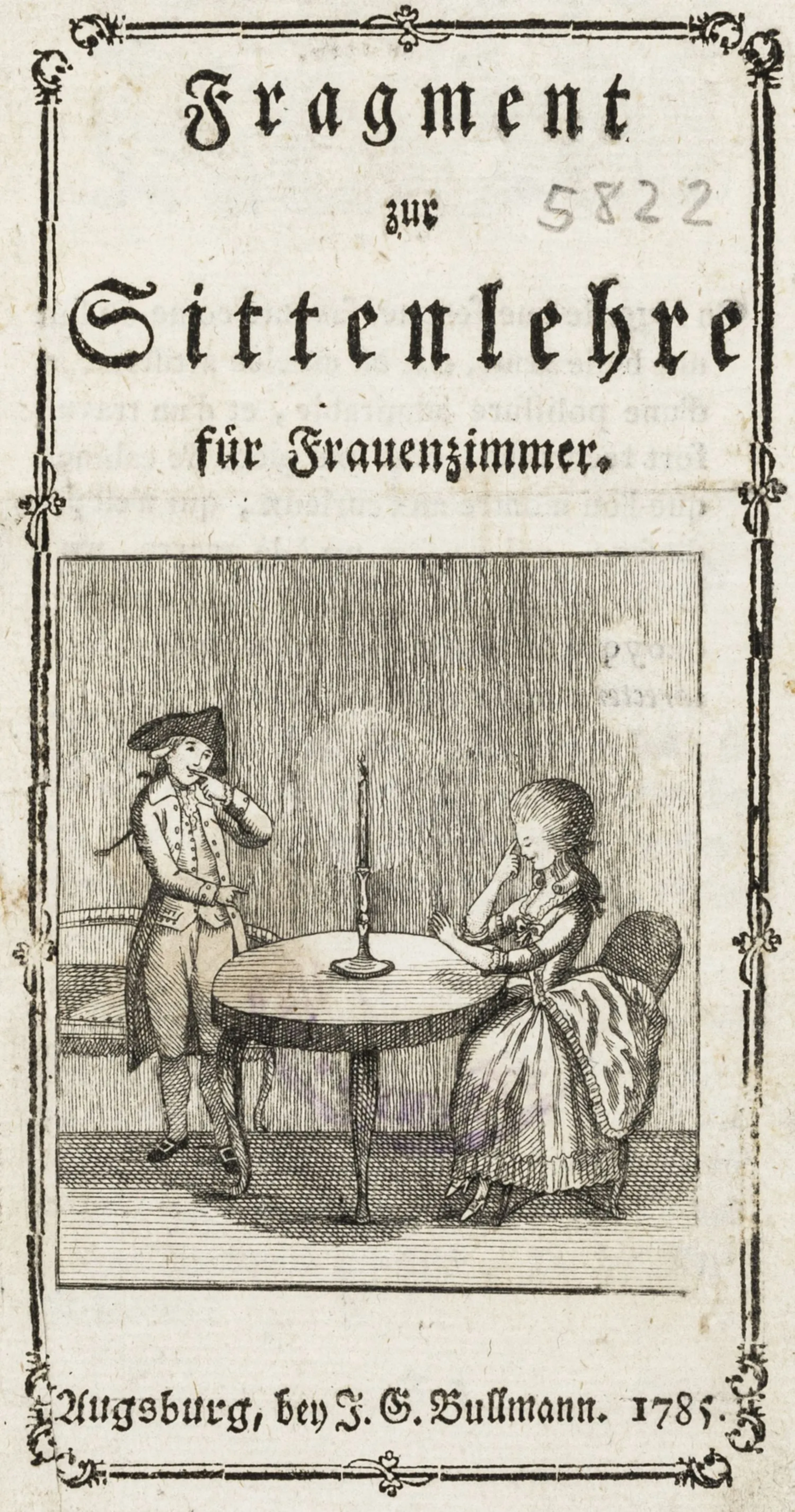 Fragment zur Sittenlehre für Frauenzimmer