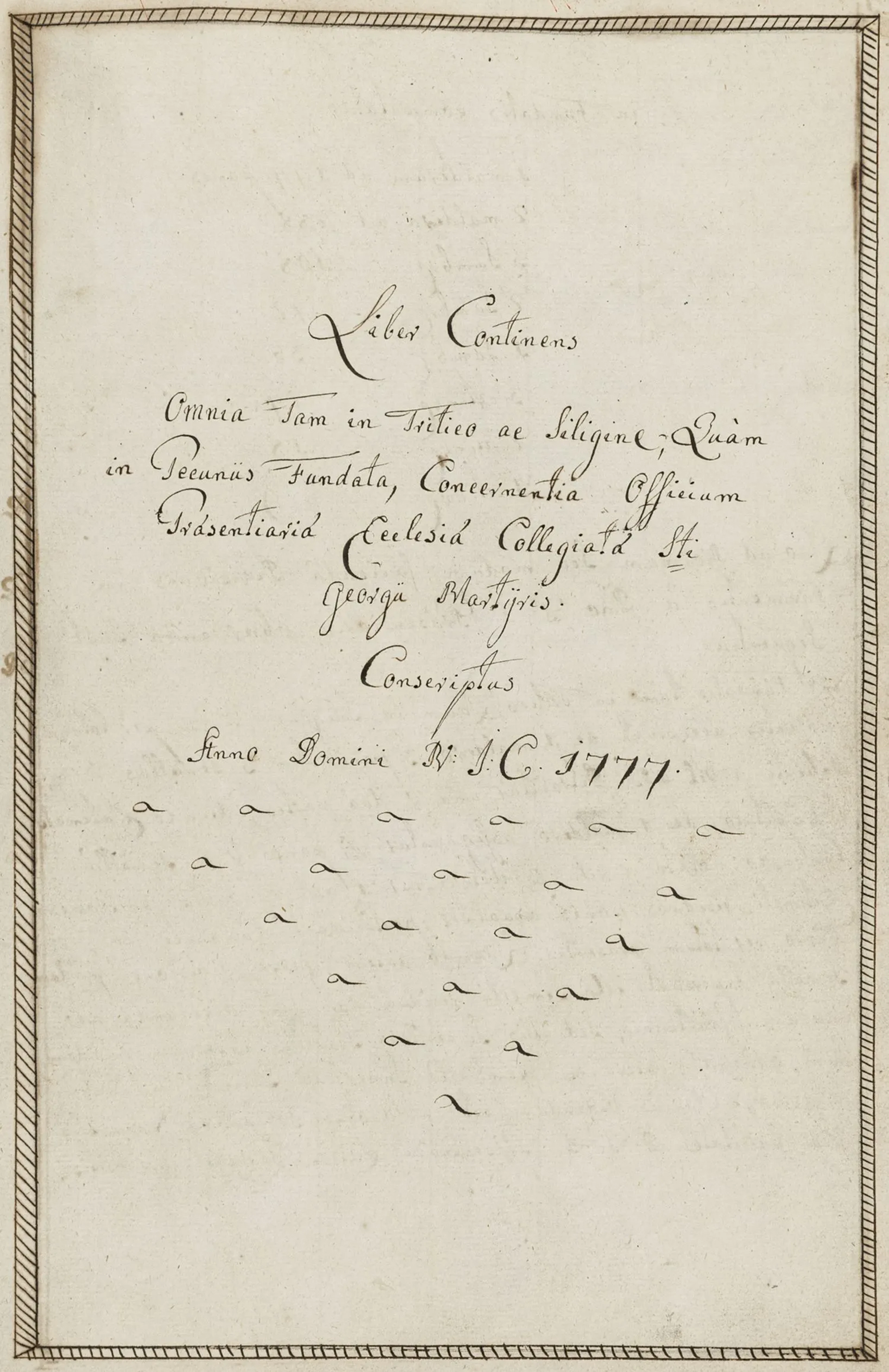 Liber Continens Omnia Tam in Tritico ac Siligine