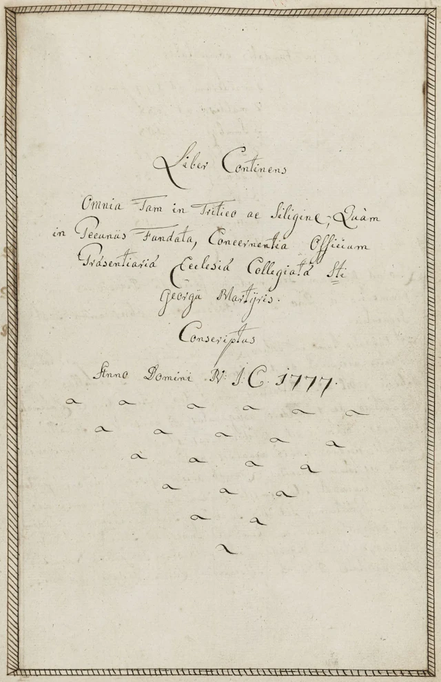 Liber Continens Omnia Tam in Tritico ac Siligine