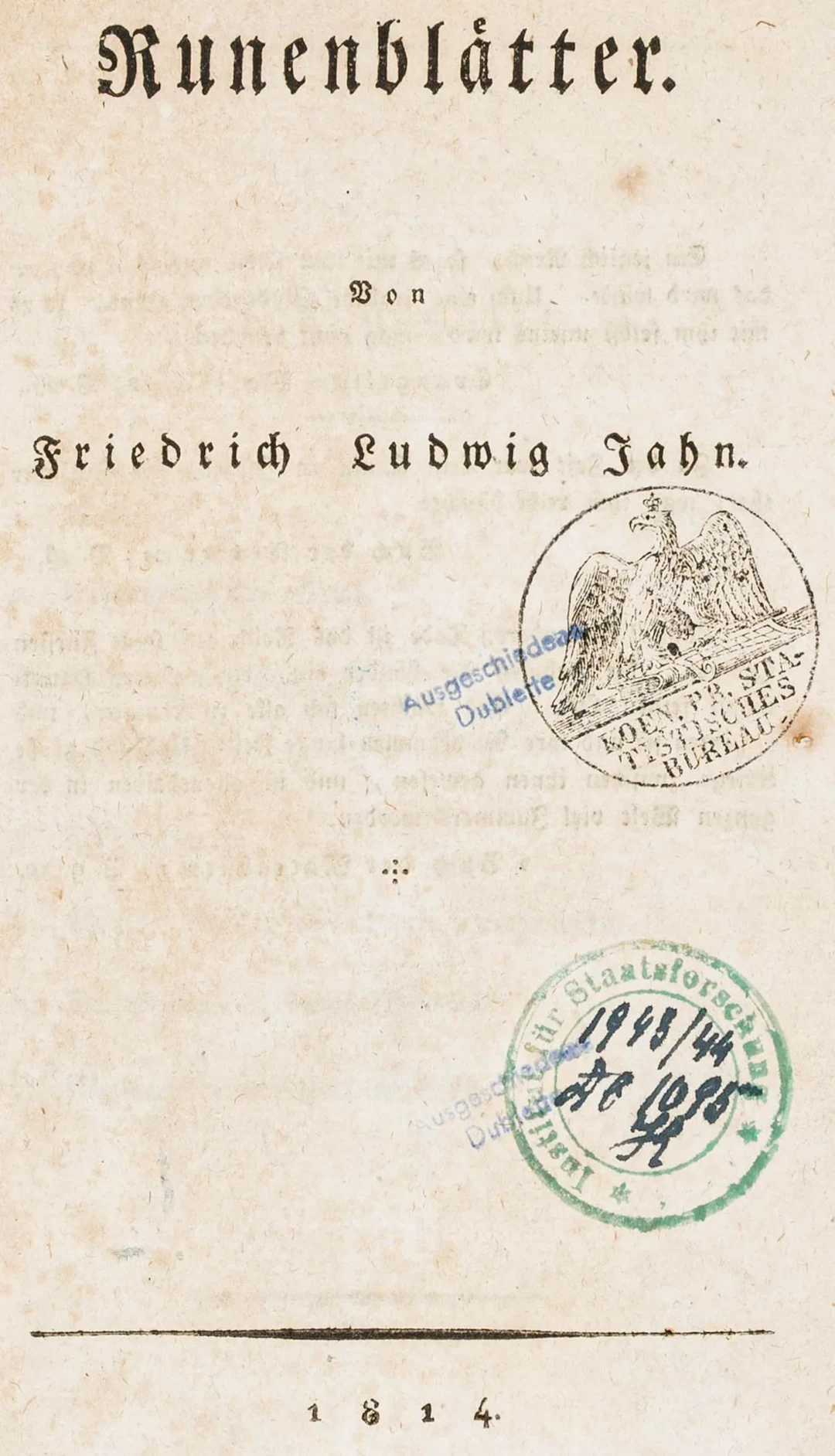 Jahn, Friedrich Ludwig