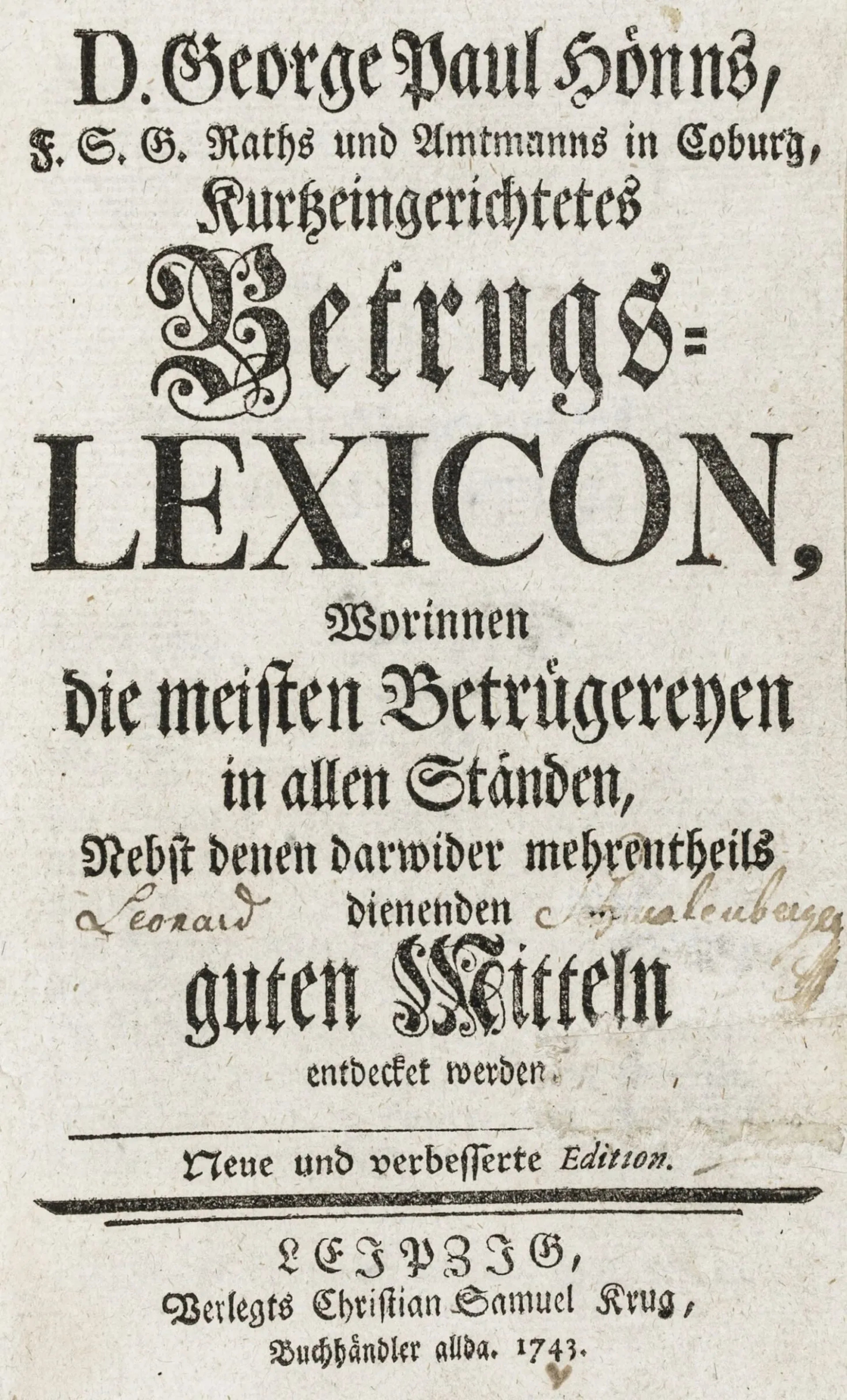 Diebe und Mörder