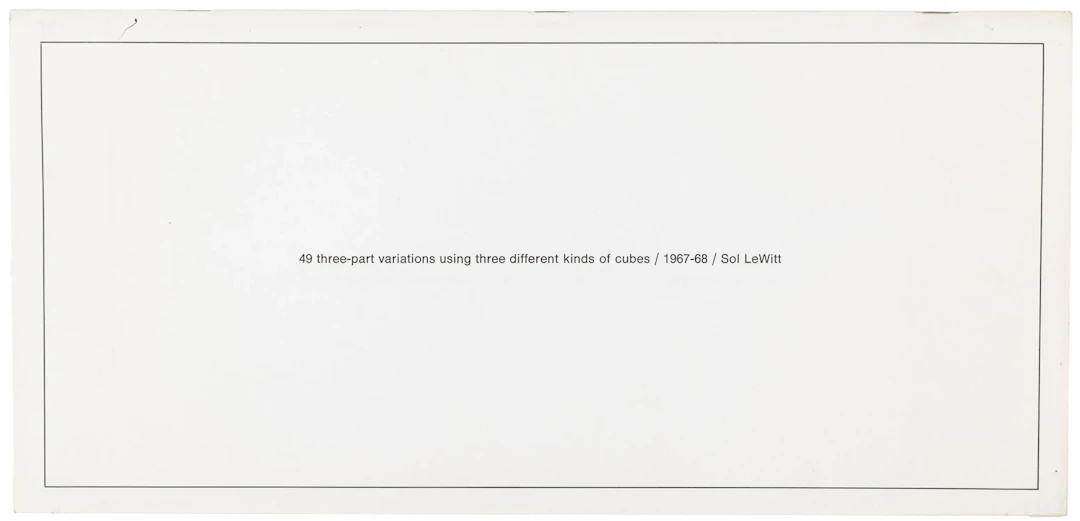Lewitt, Sol