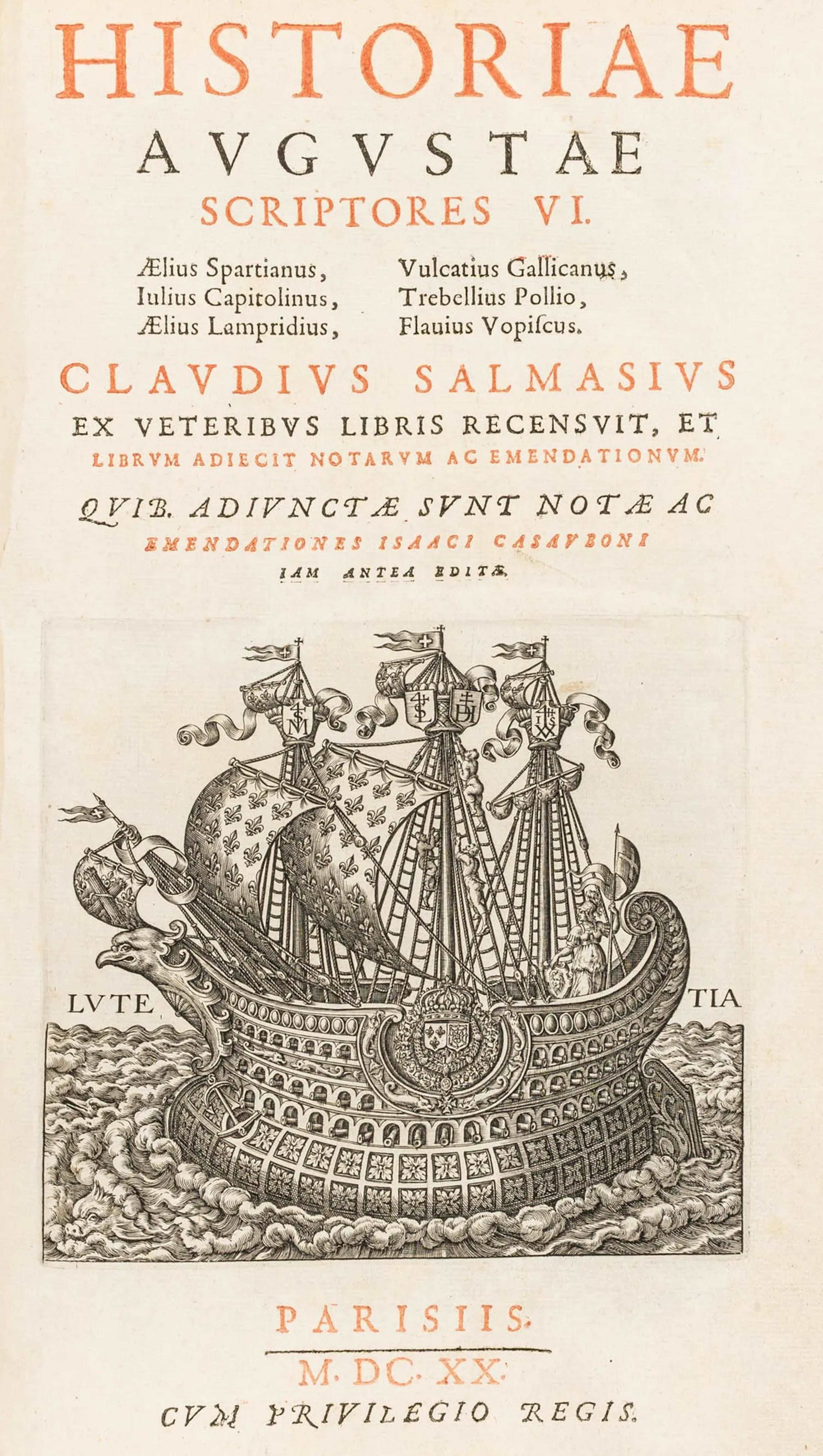 Historiae Augustae scriptores VI
