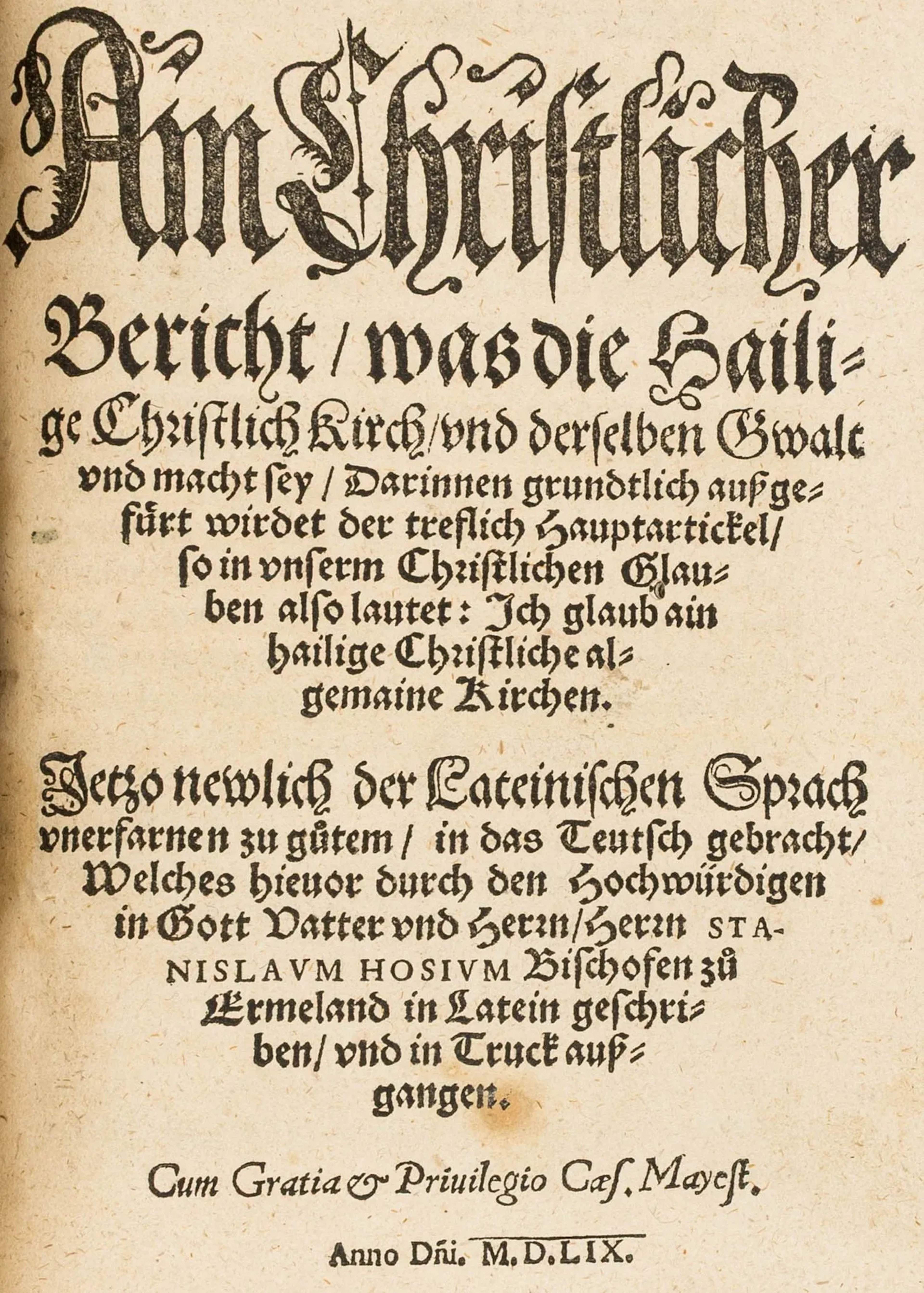Hosius, Stanislaus
