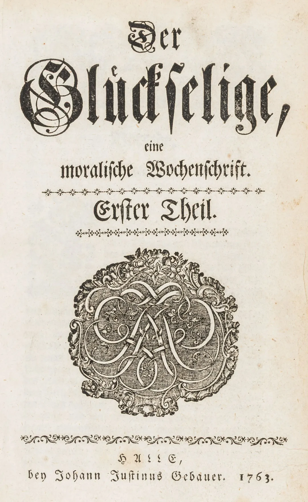 Lange, Samuel Gotthold; Meier, Georg Friedrich (Hrsg.)