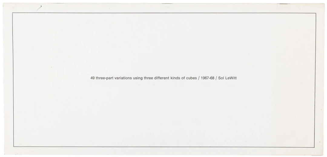 Lewitt, Sol