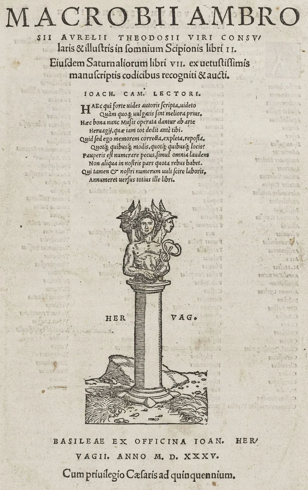 Macrobius, Ambrosius Theodosius