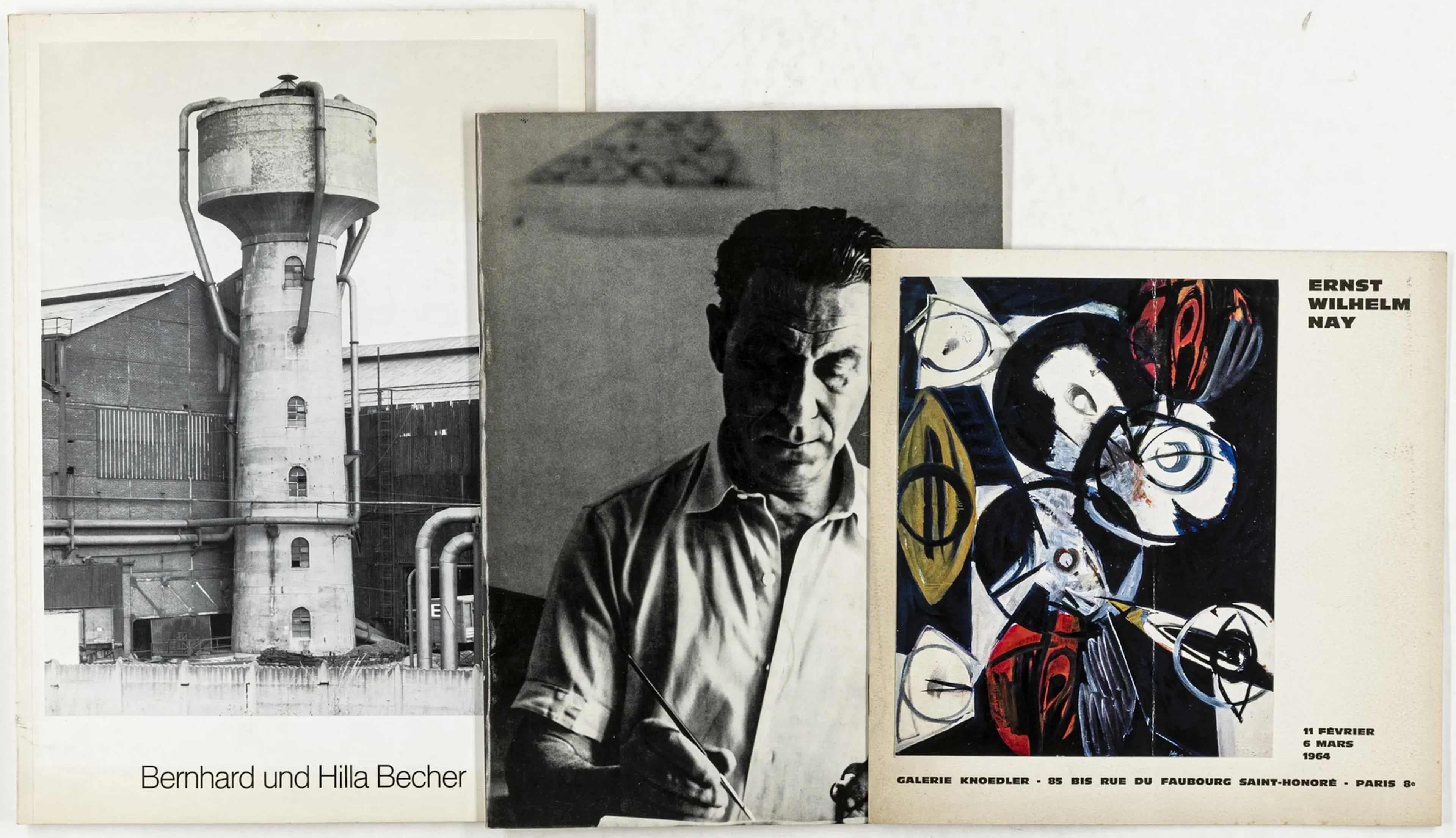 Sammlung von 78 Katalogen, Ausstellungseinladungen, Zeitschriften, Plakaten etc