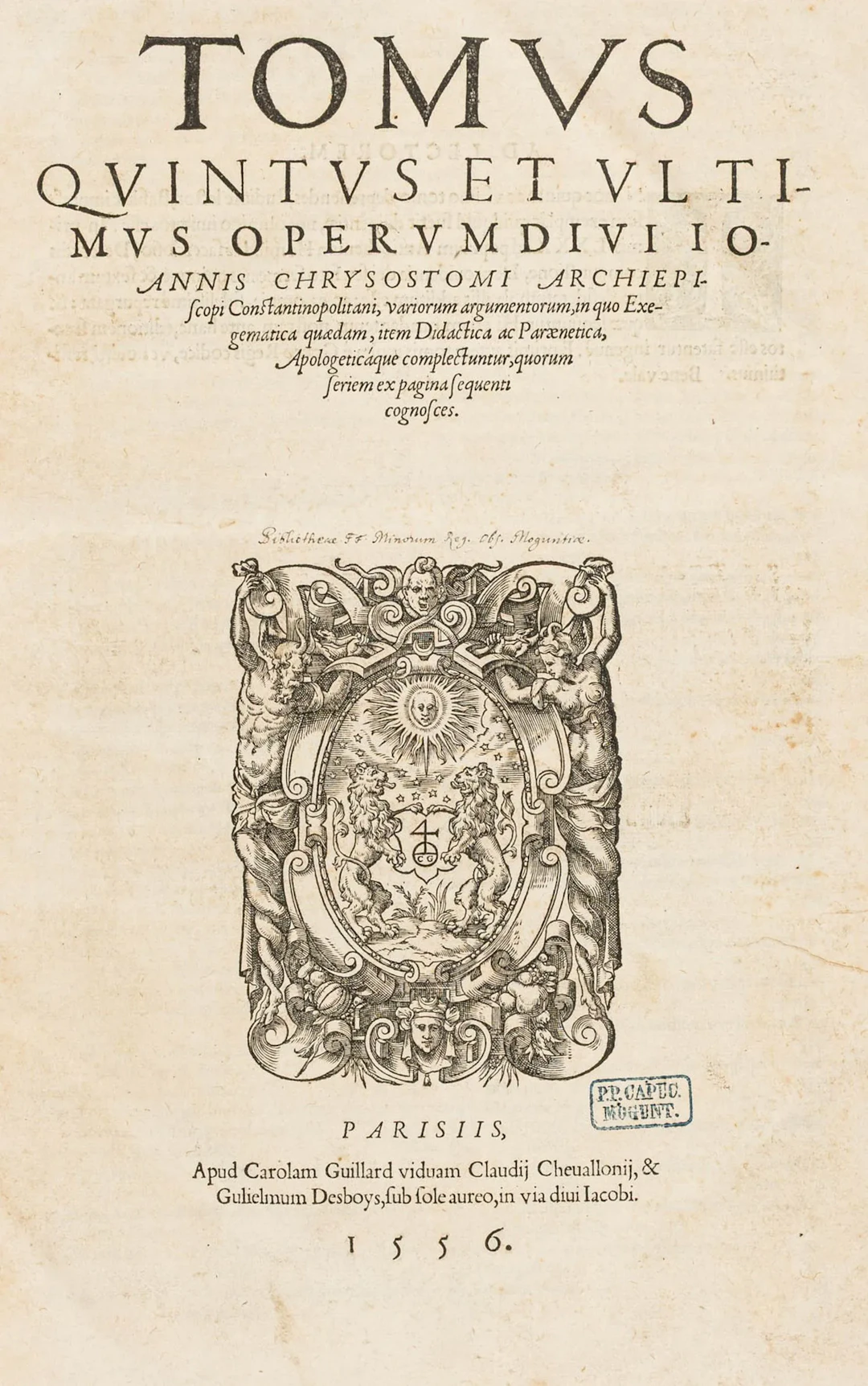 Chrysostomus, Johannes