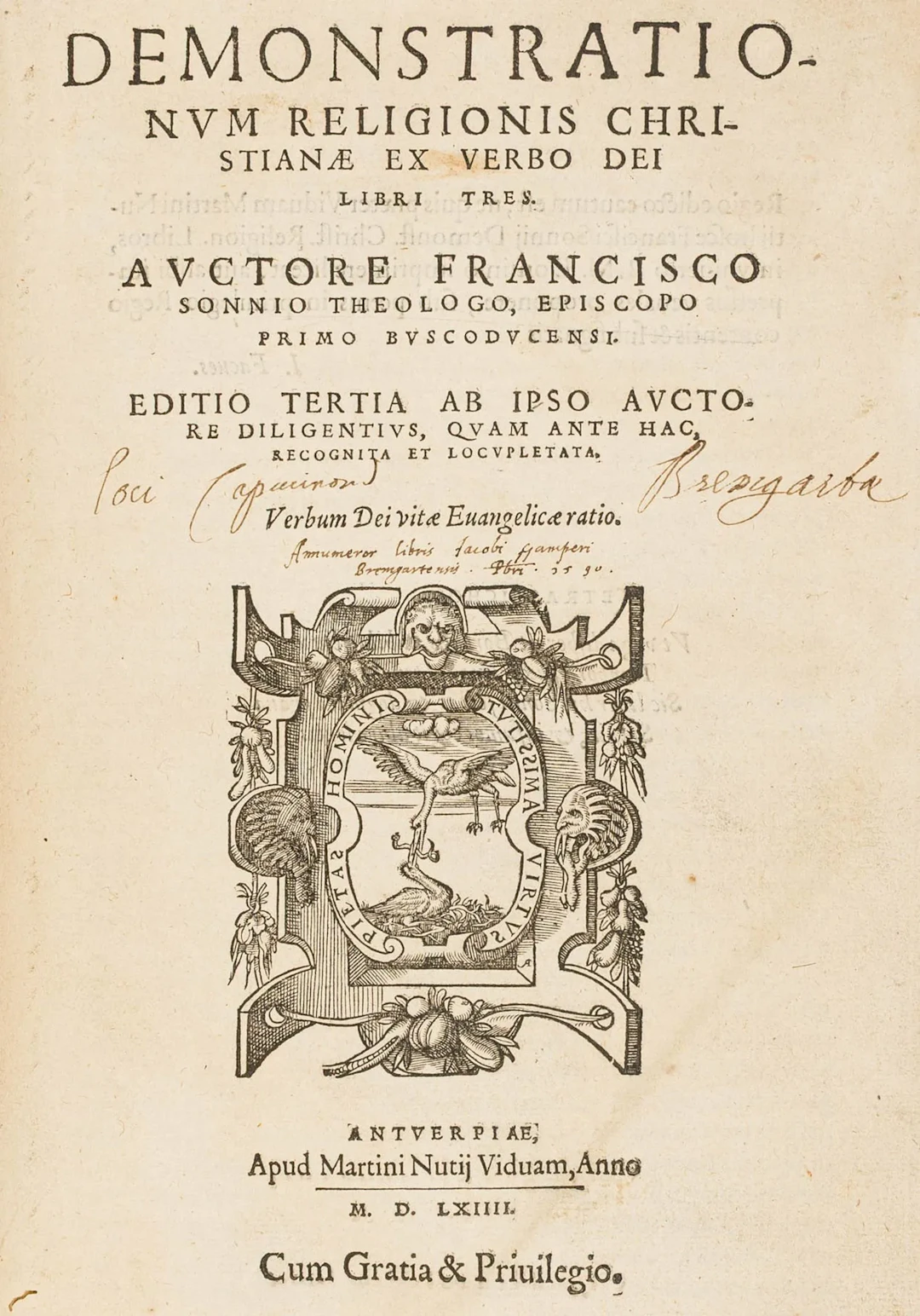 Sonnius, Francisco