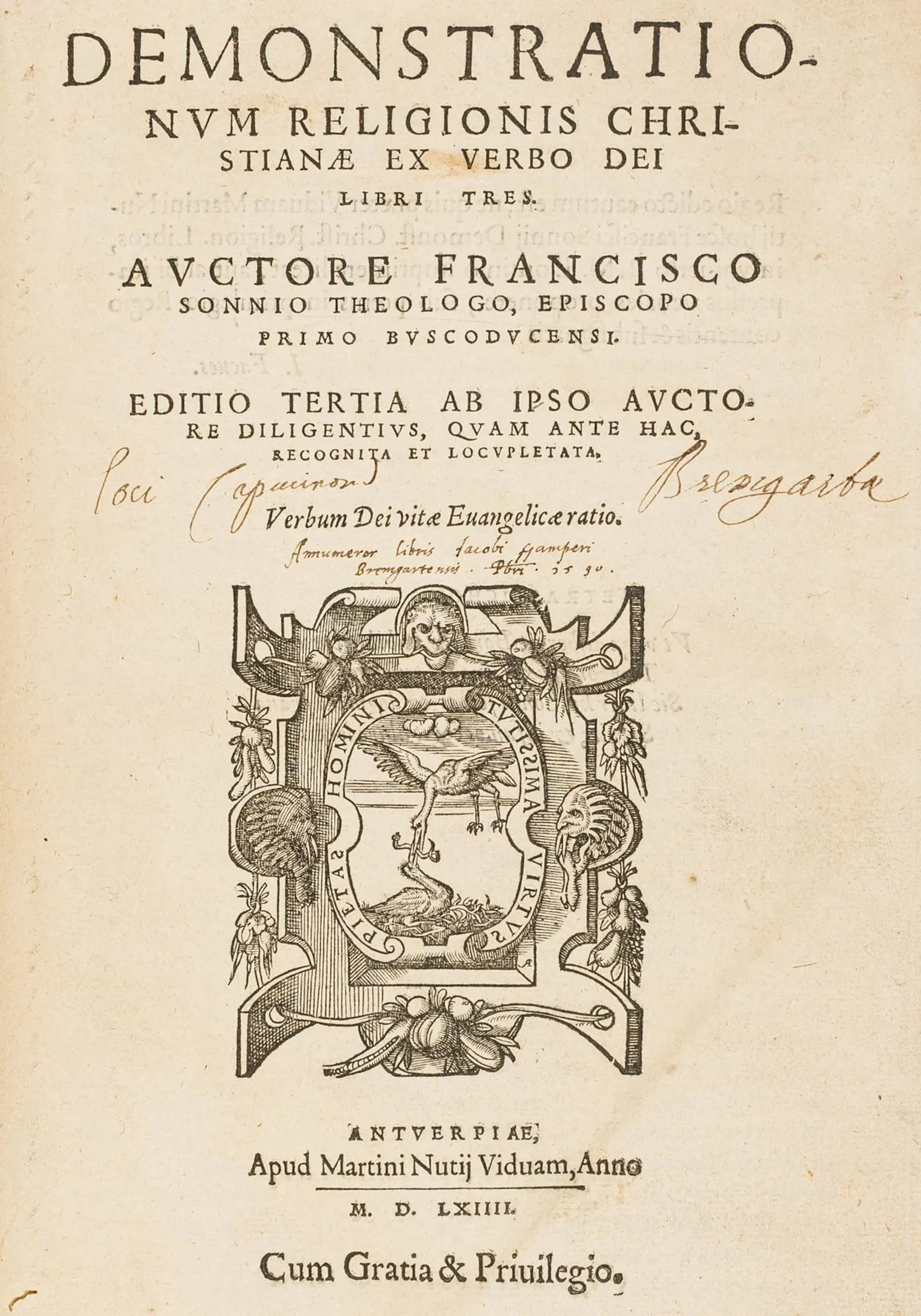 Sonnius, Francisco