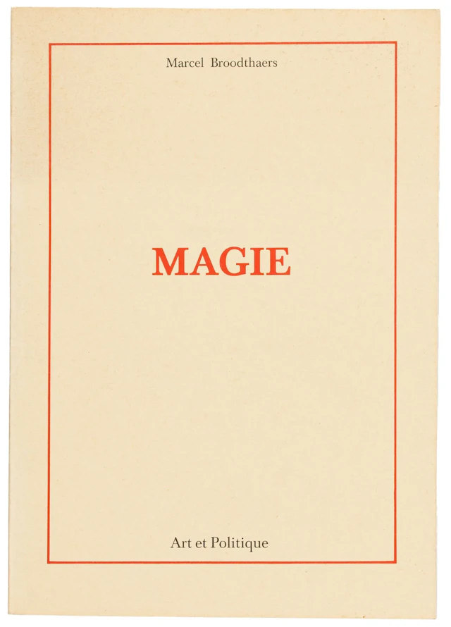 Broodthaers, Marcel
