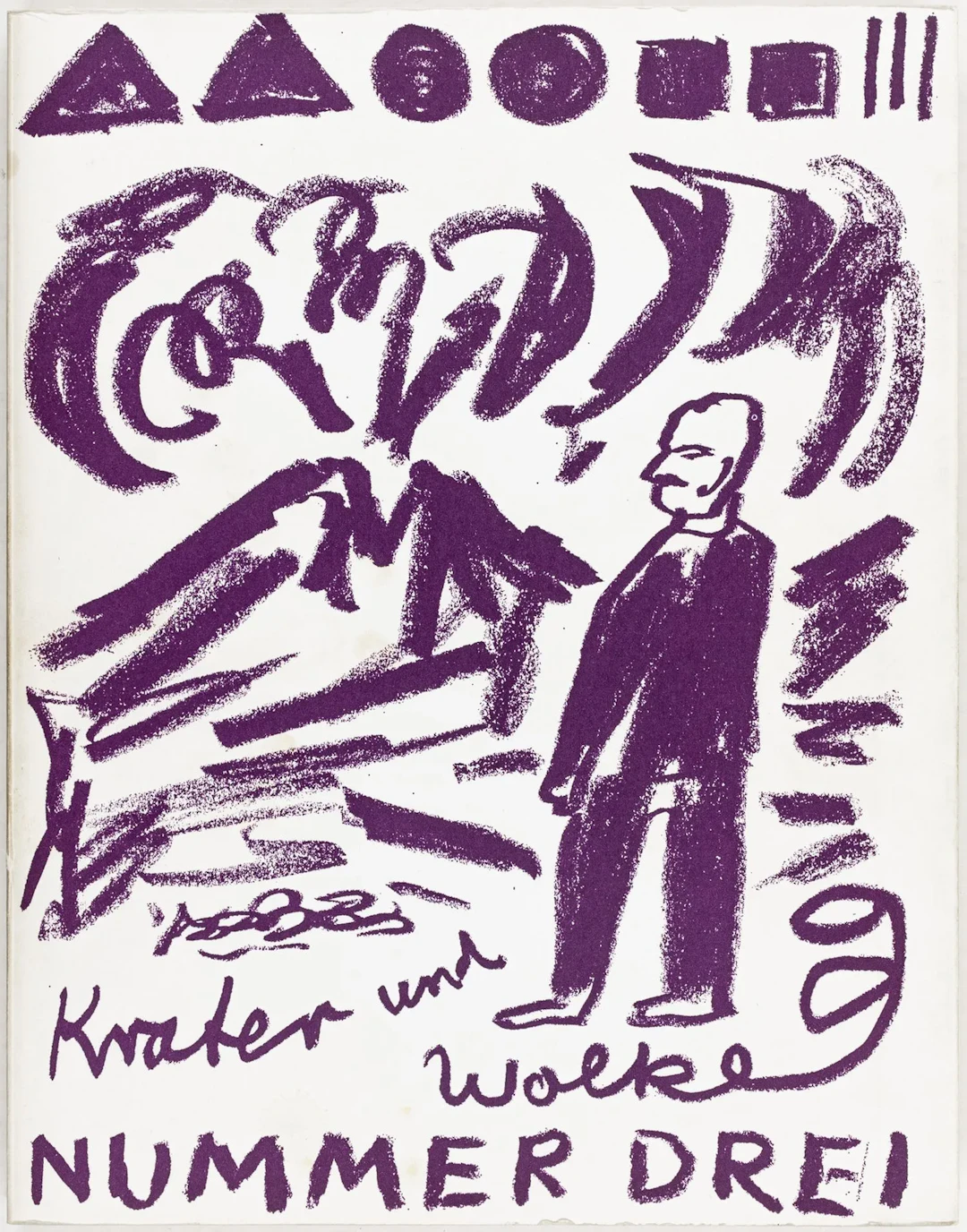Krater und Wolke