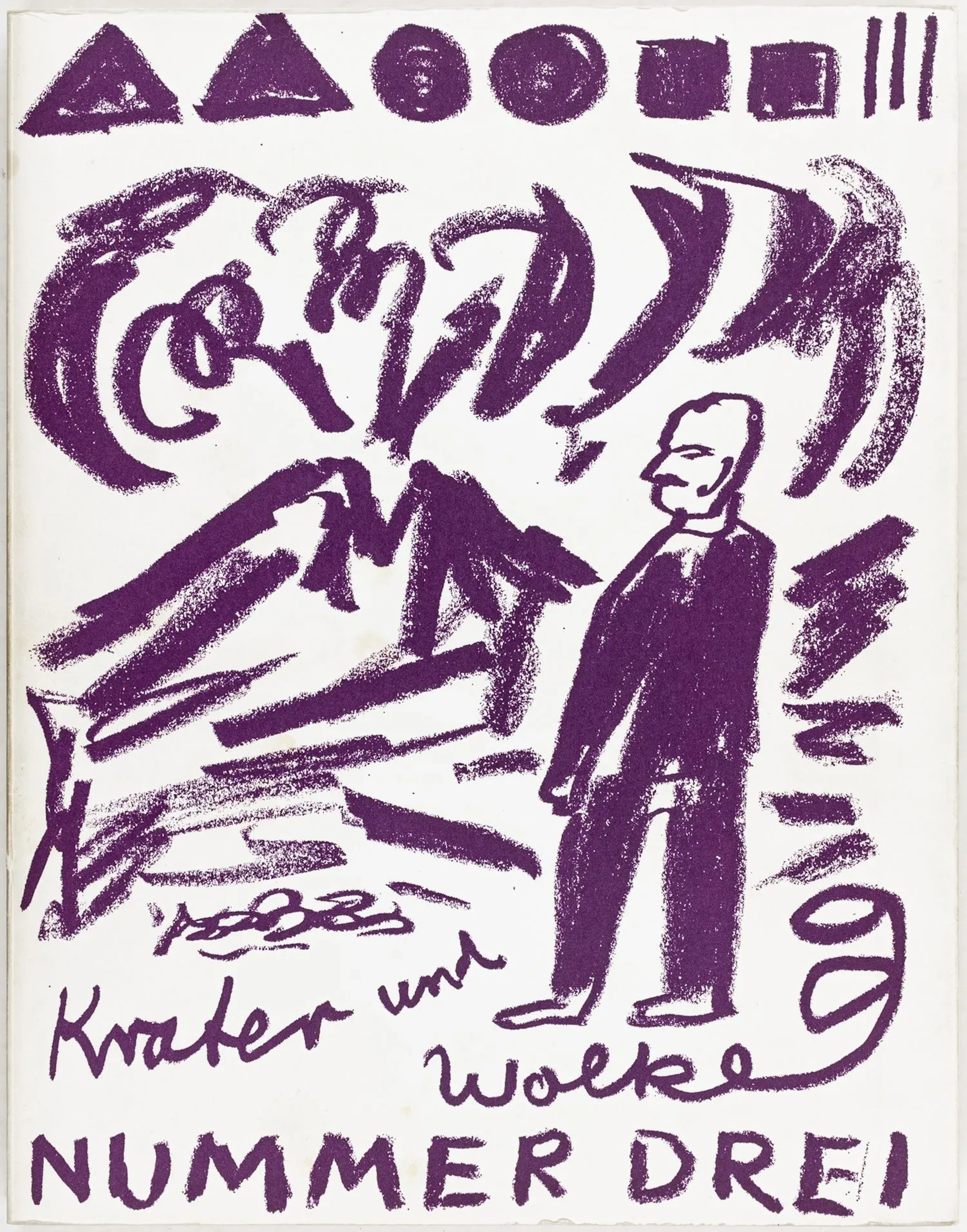 Krater und Wolke