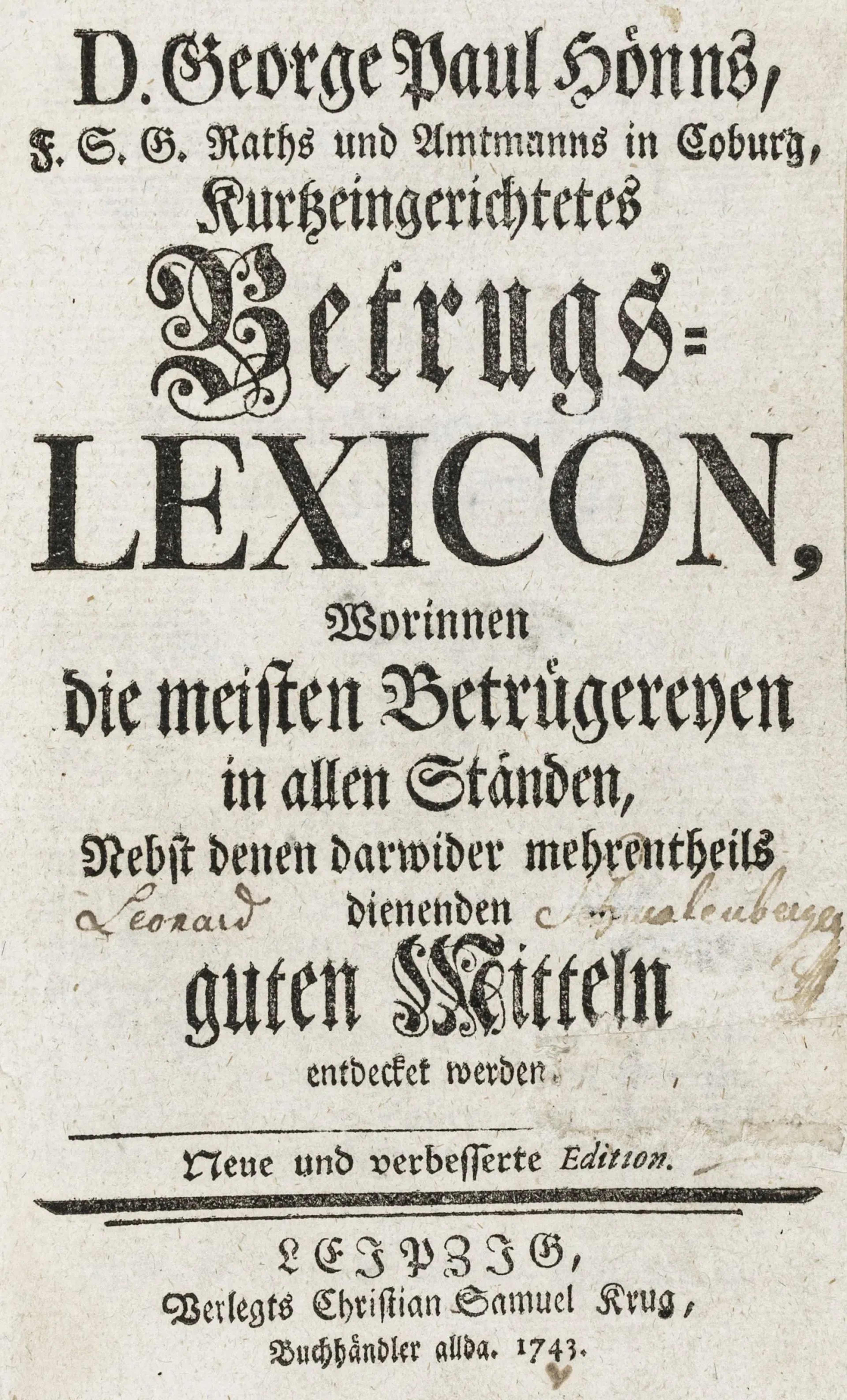 Diebe und Mörder