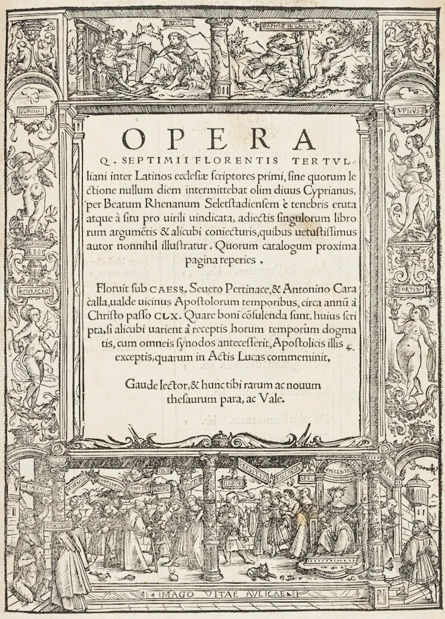 Tertullian, Quintus Septimus Florens