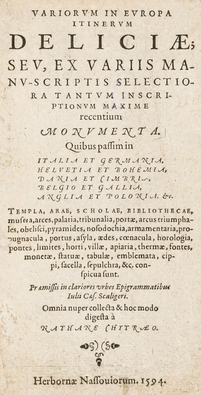 Chytraeus, Nathan