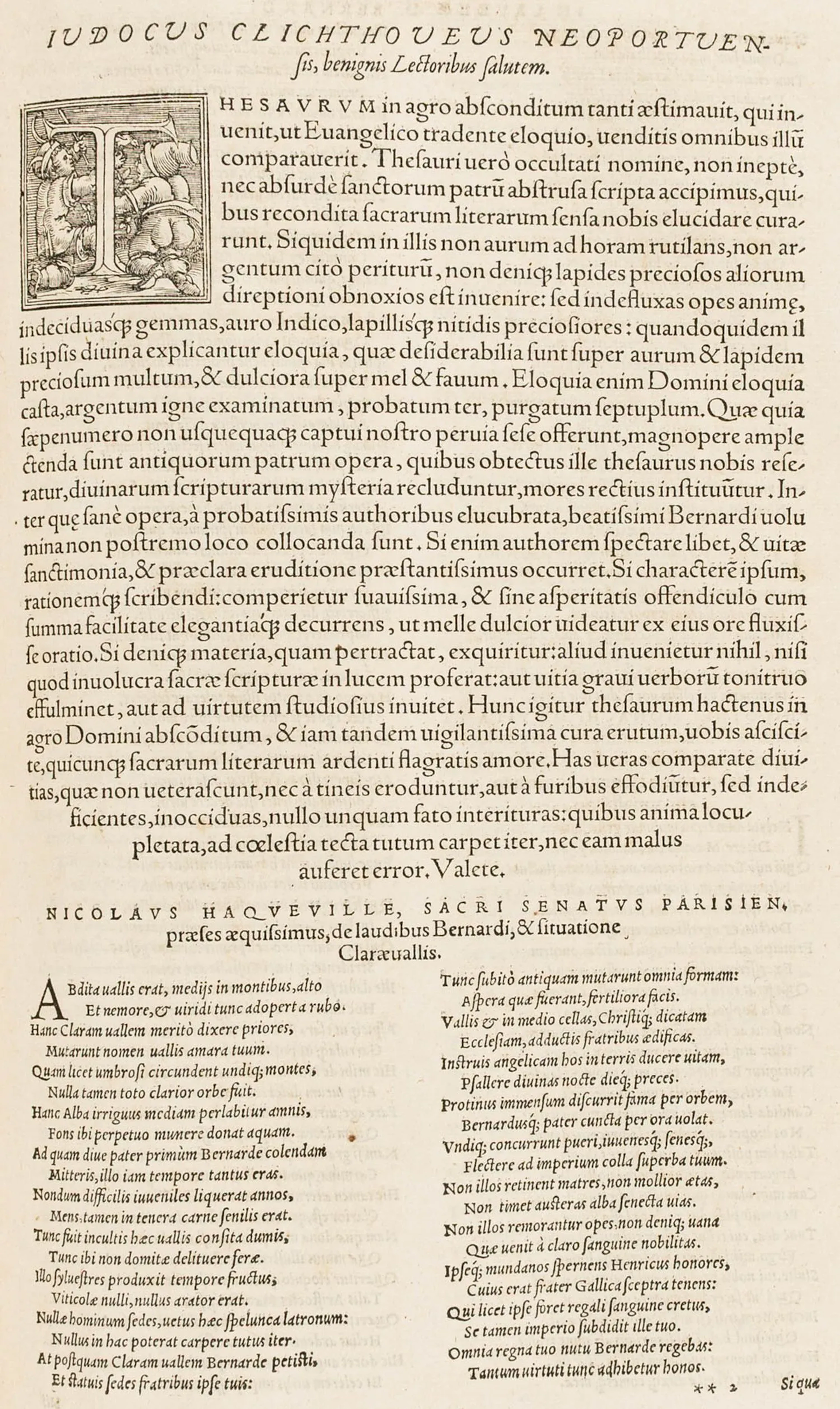 Bernardus Claravallensis (Bernhard von Clairvaux)