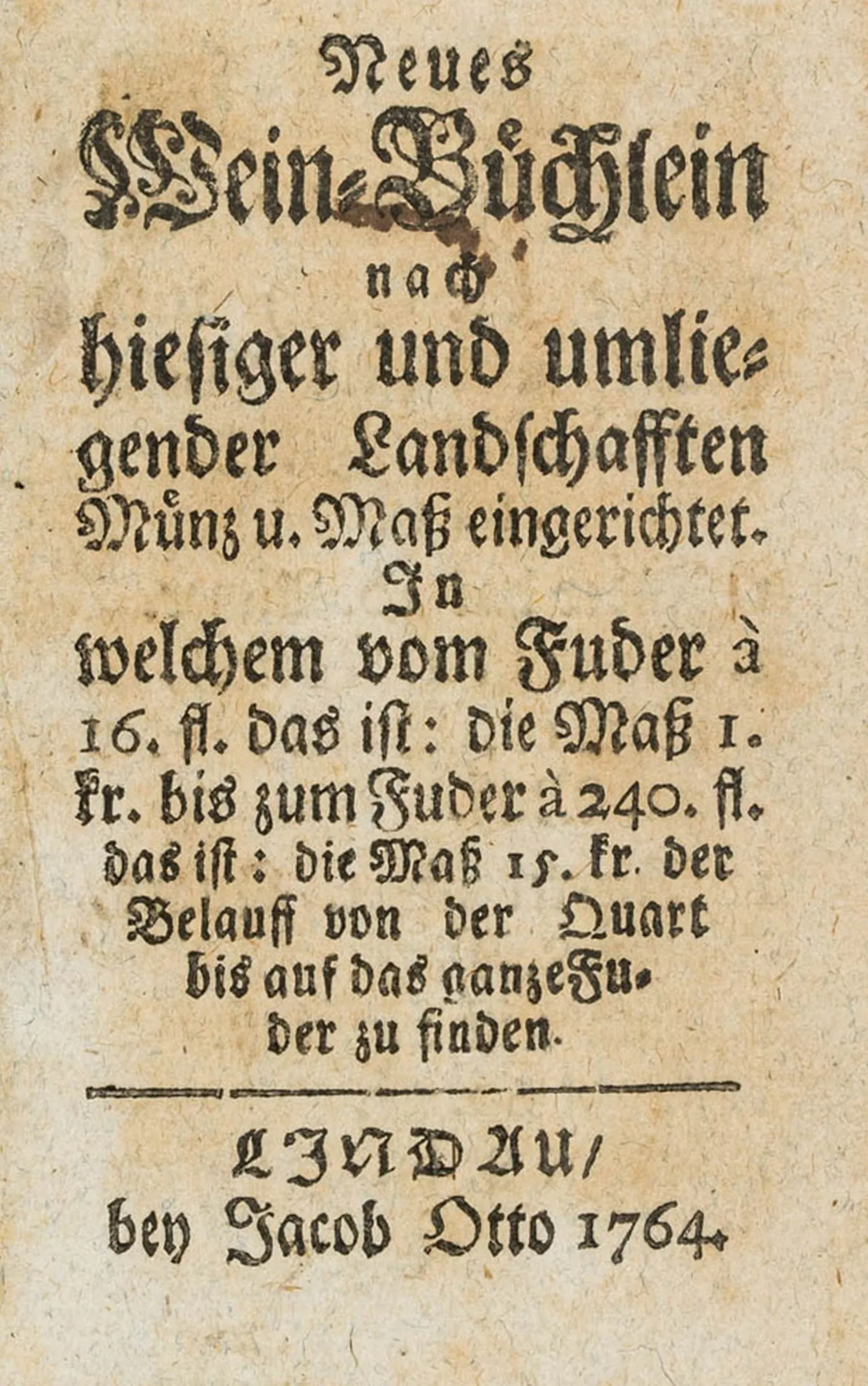 Landwirtschaft - Weinbau