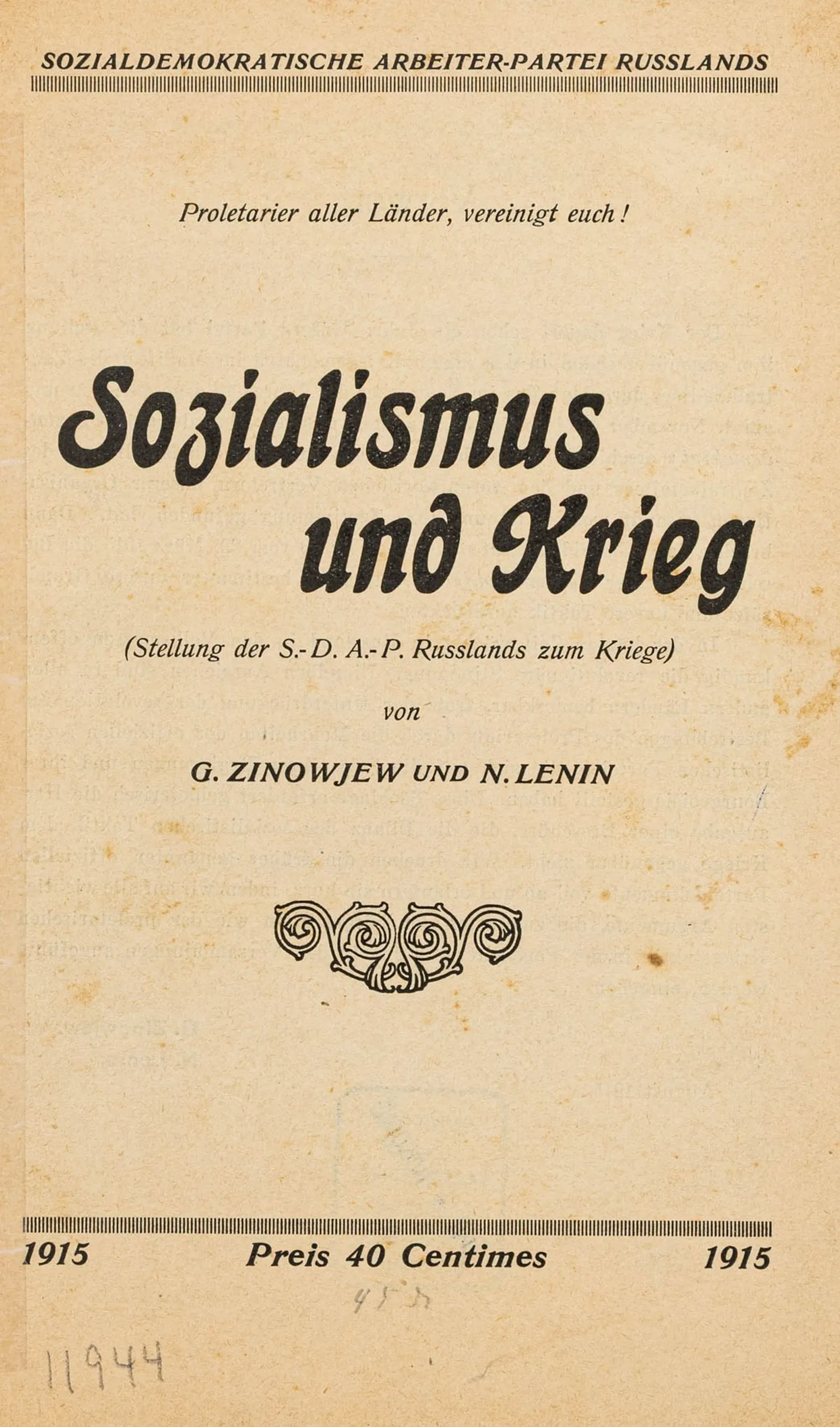 Sozialismus - Kommunismus