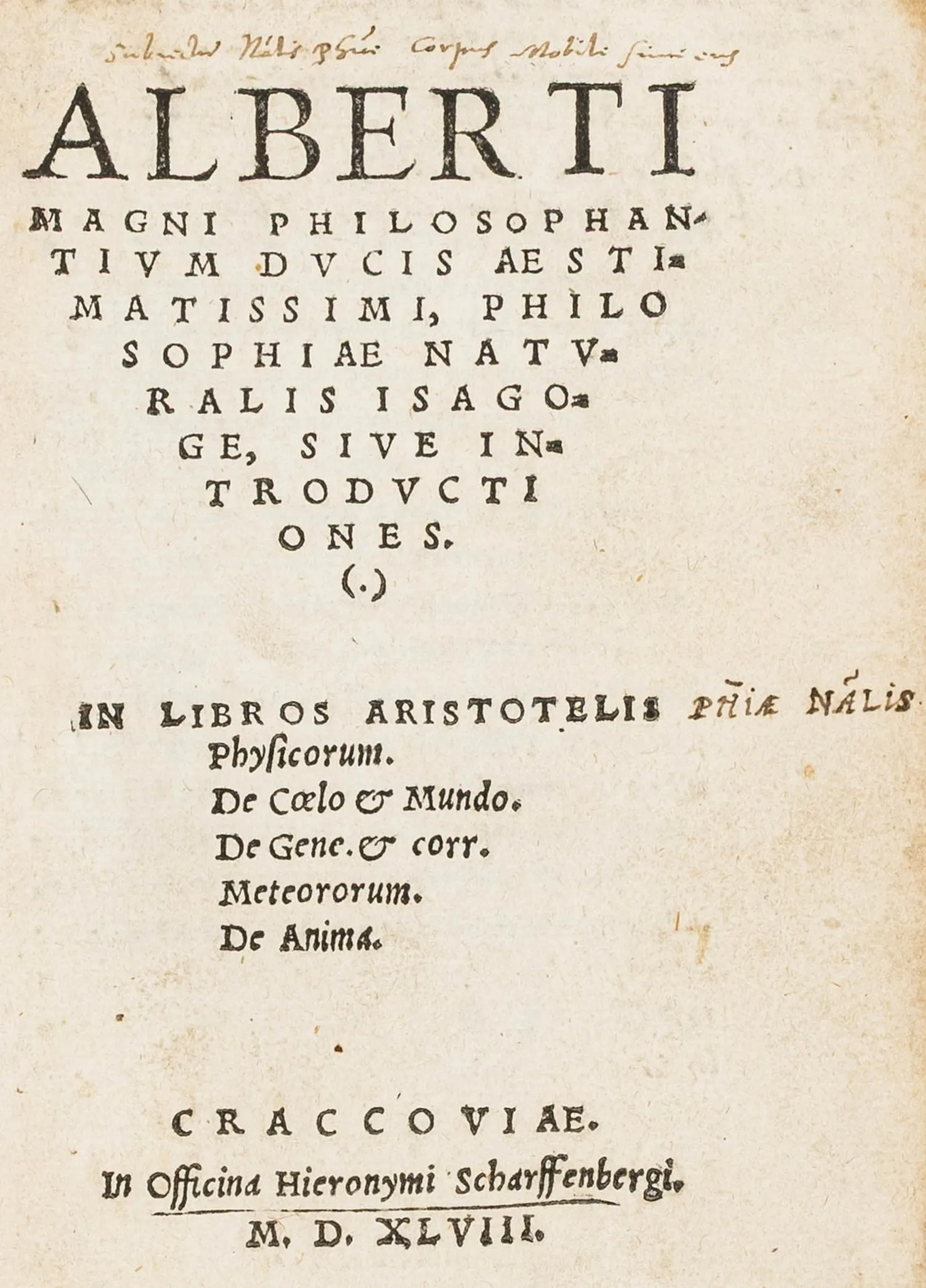 Albertus Magnus