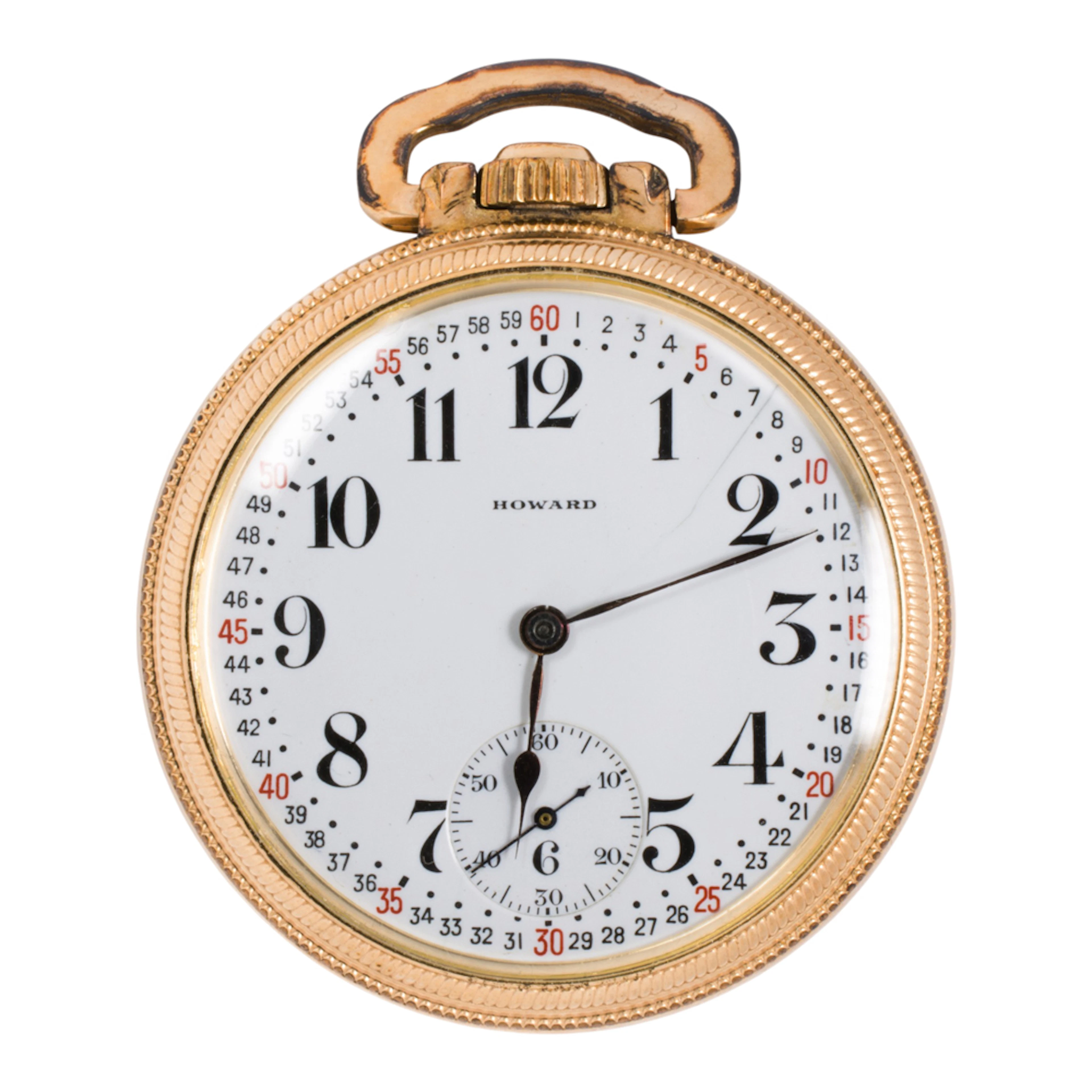 A Howard gold-filled pocket watch