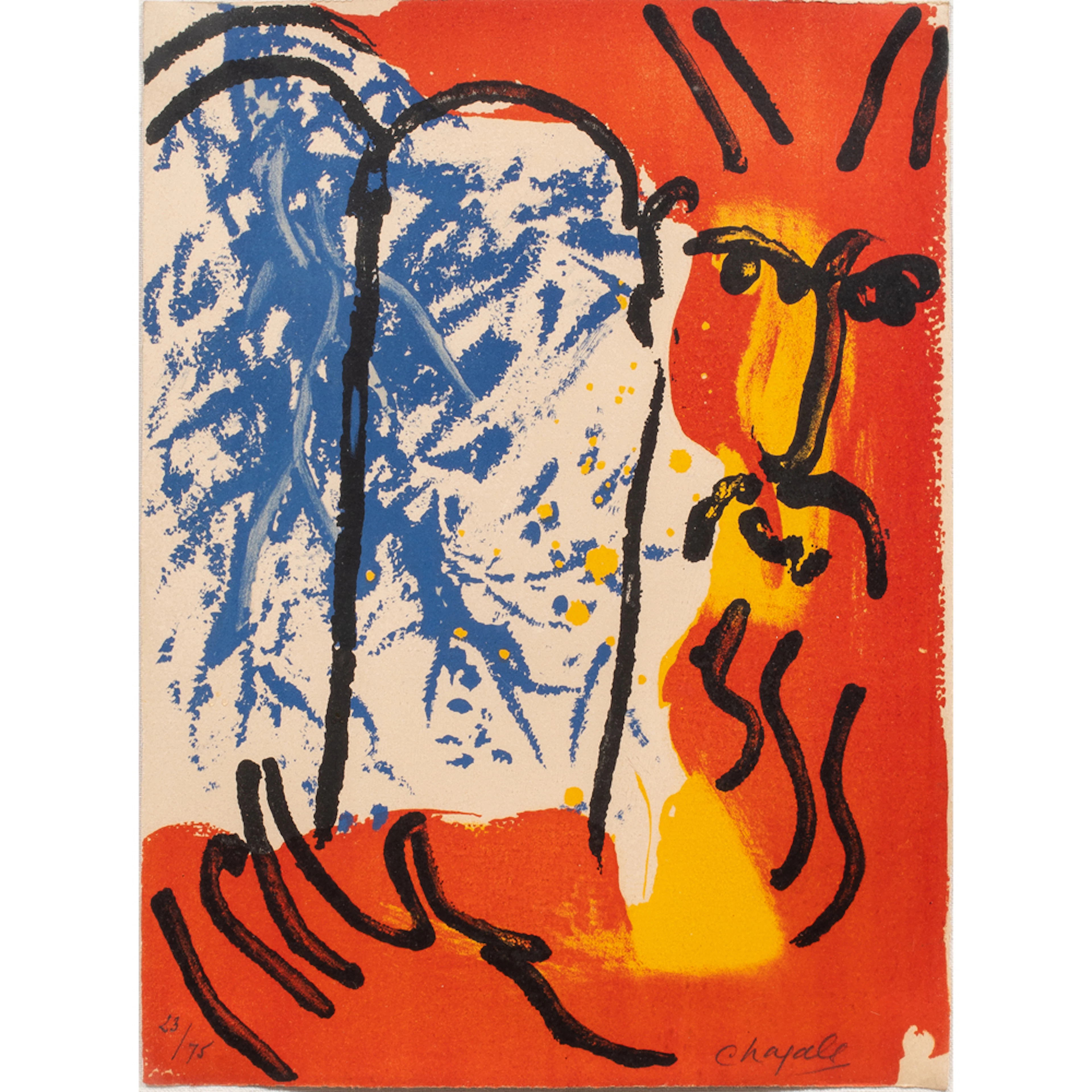 Print, Marc Chagall