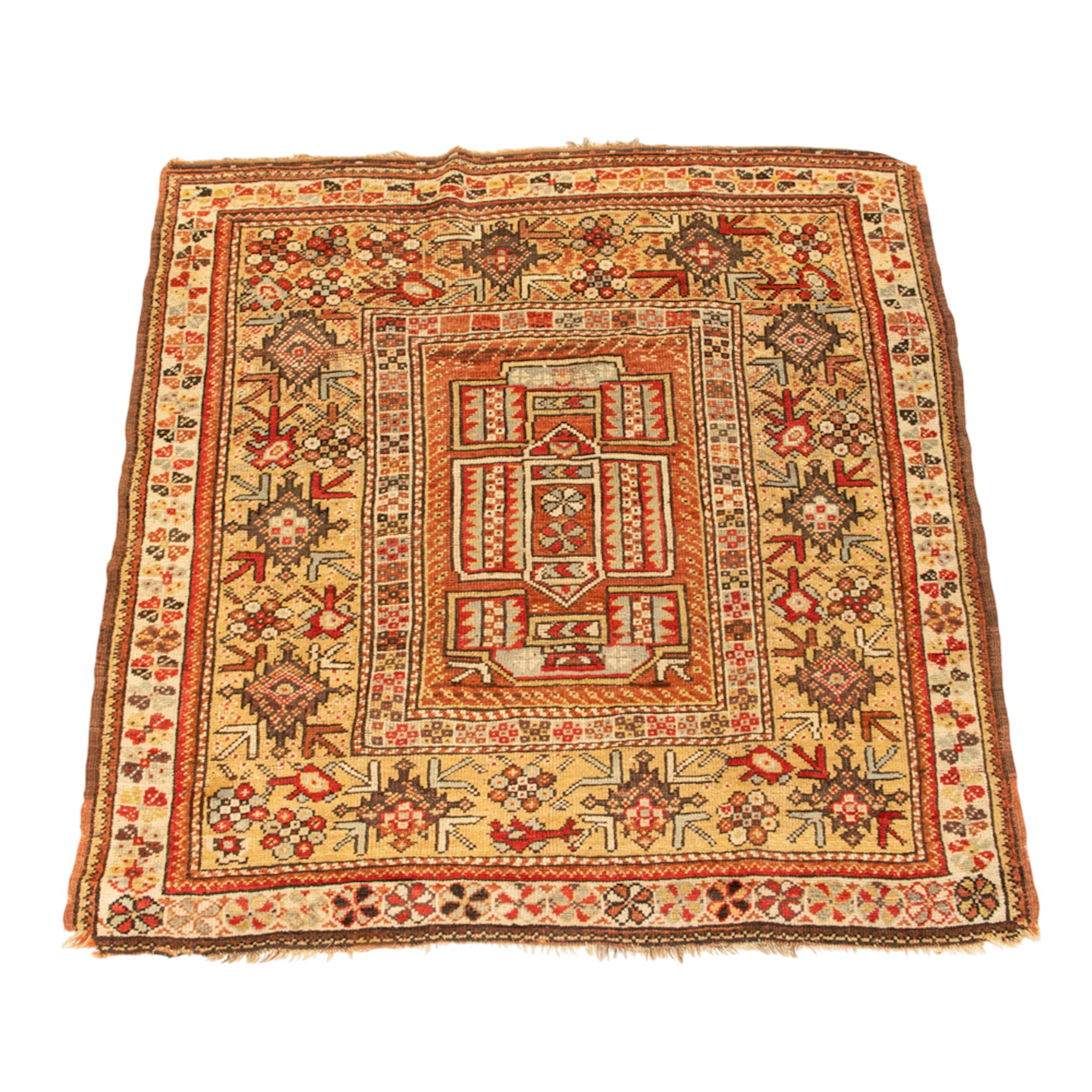 An antique kurdish carpet
