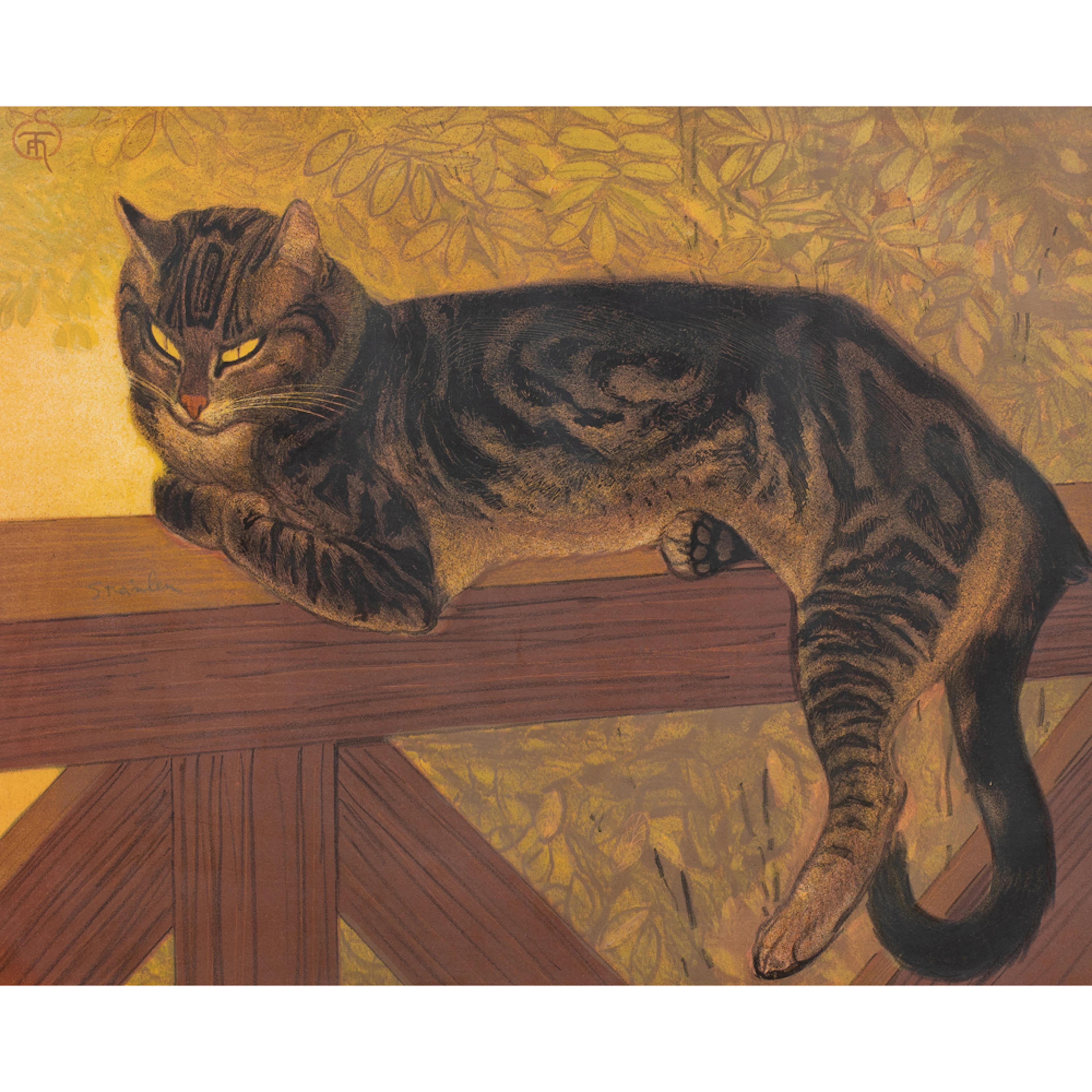 Print, Theophile Steinlen