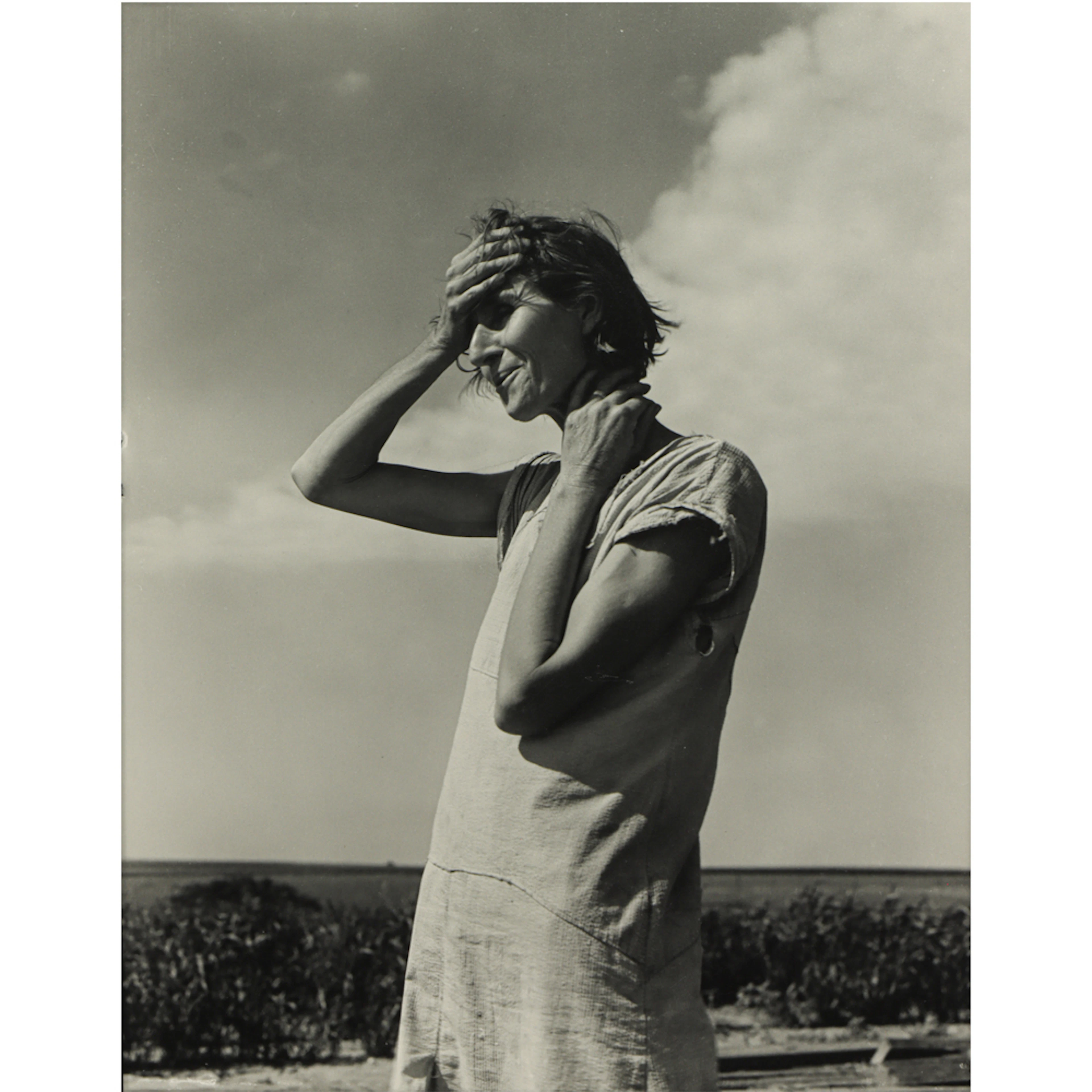 Photograph and Exhibition Catalog, Dorothea Lange