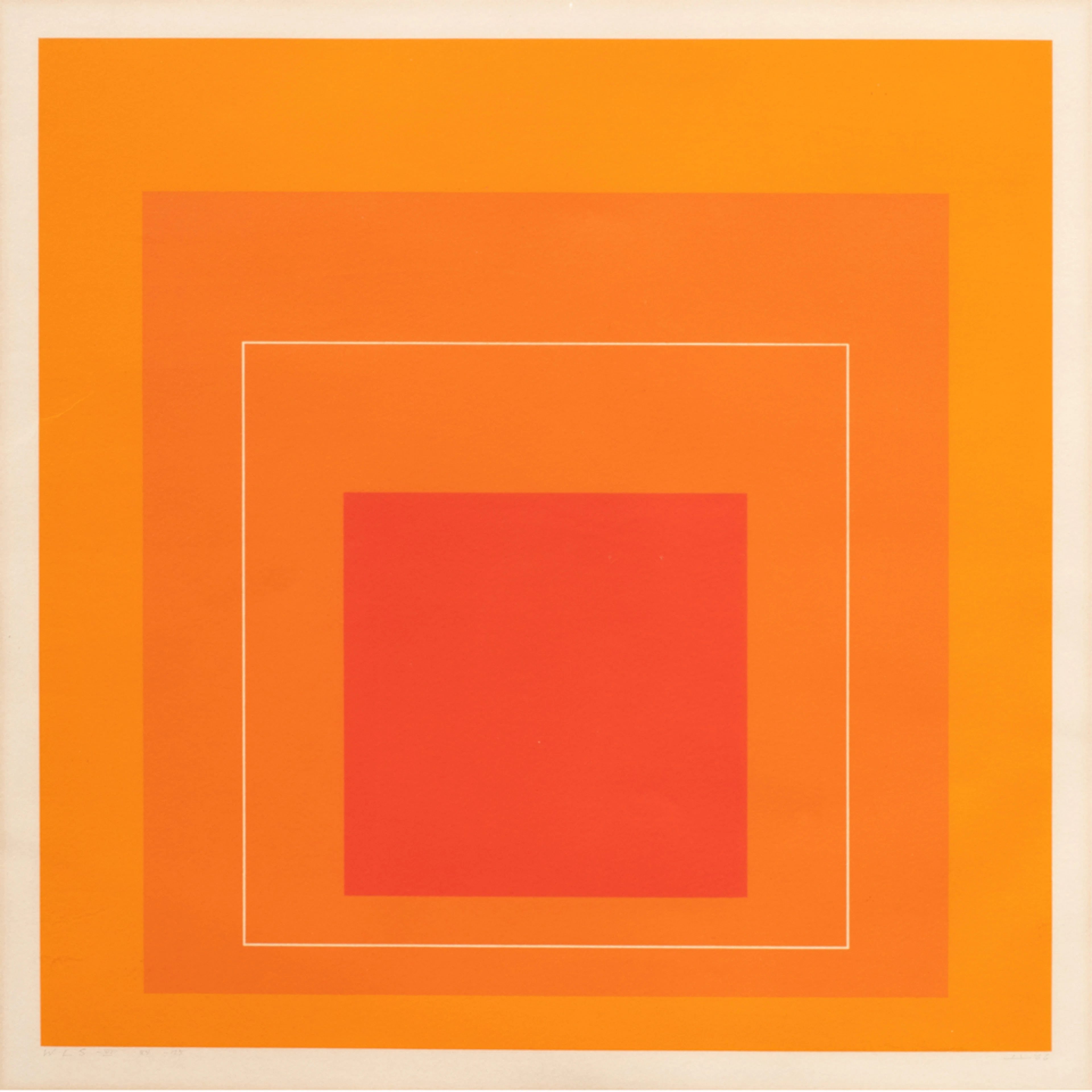 Print, Josef Albers