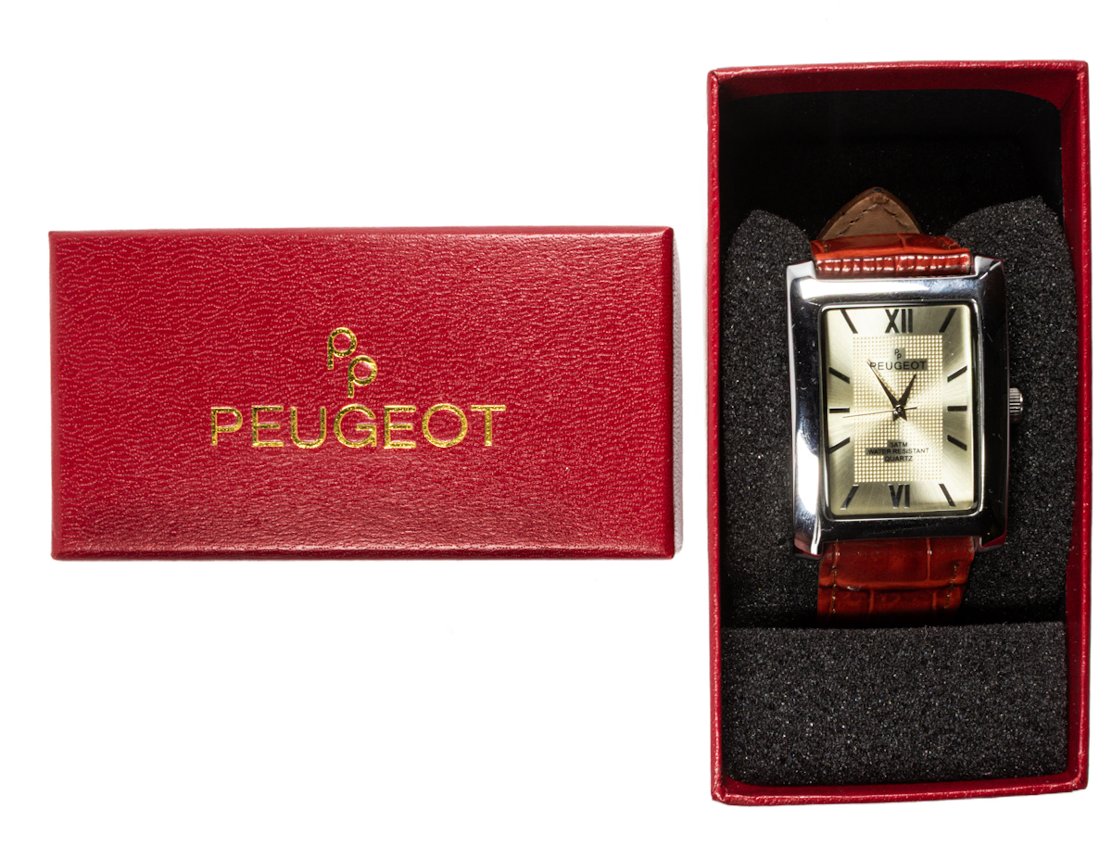 A stainless steel Peugeot watch