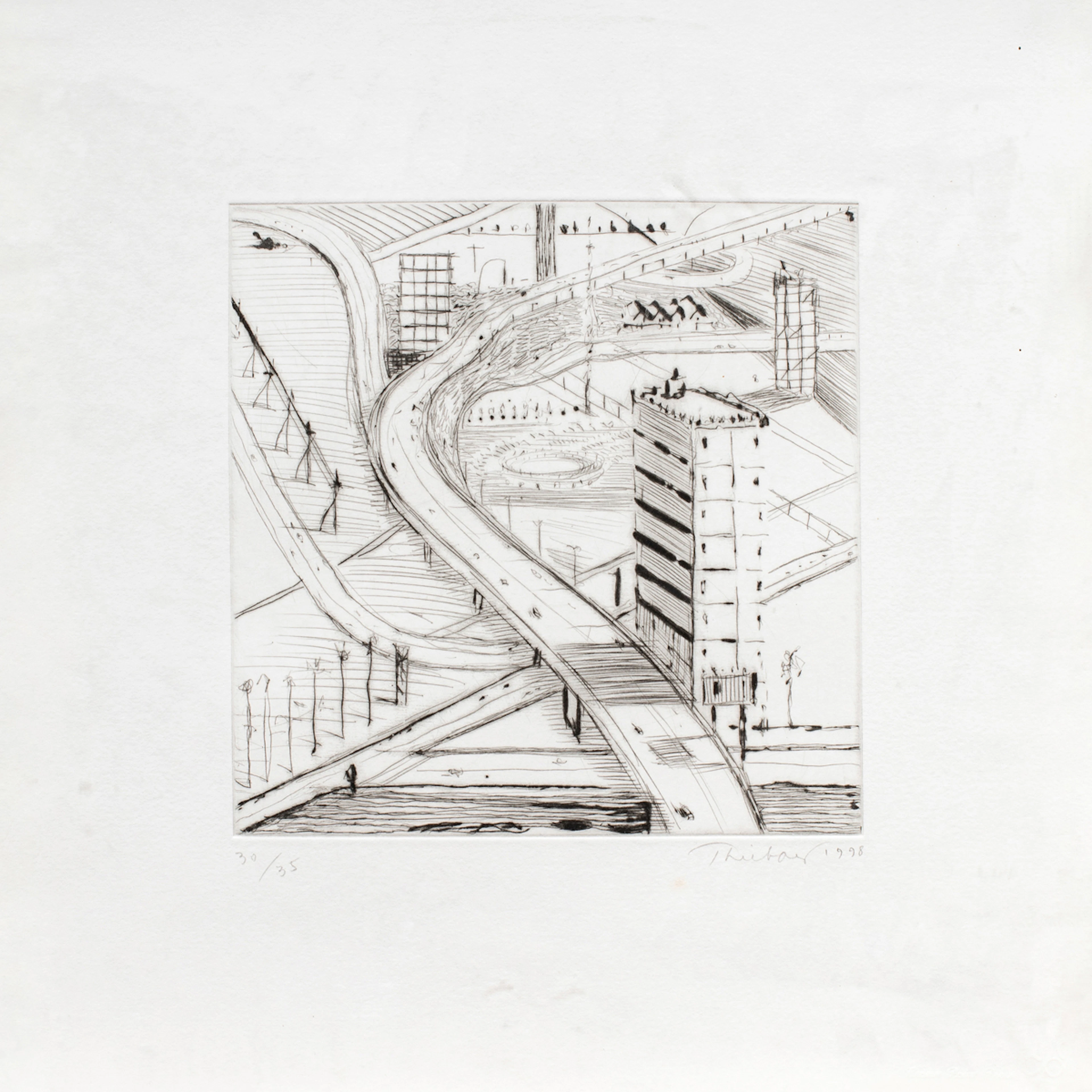 Print, Wayne Thiebaud