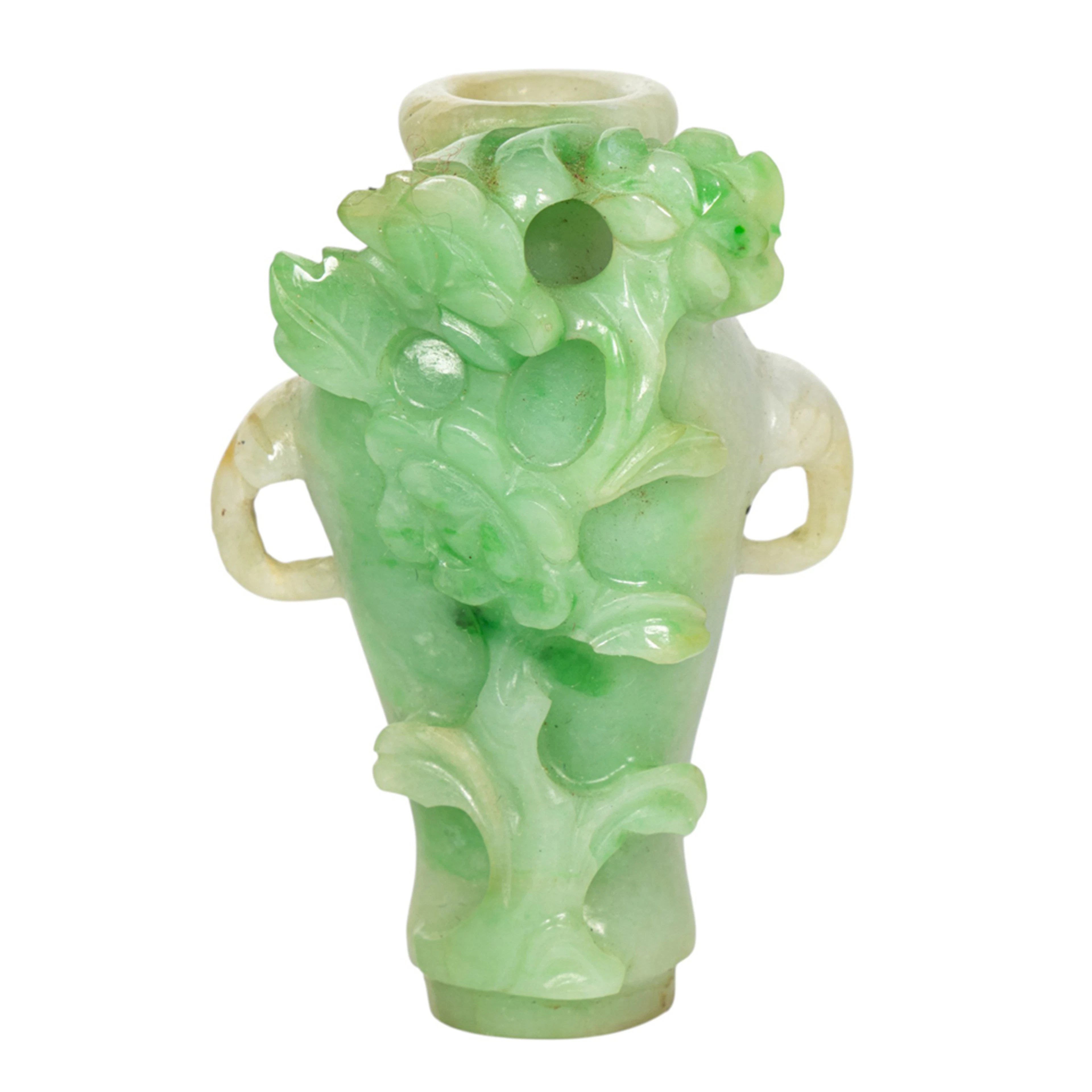 A Chinese jadeite miniature vase