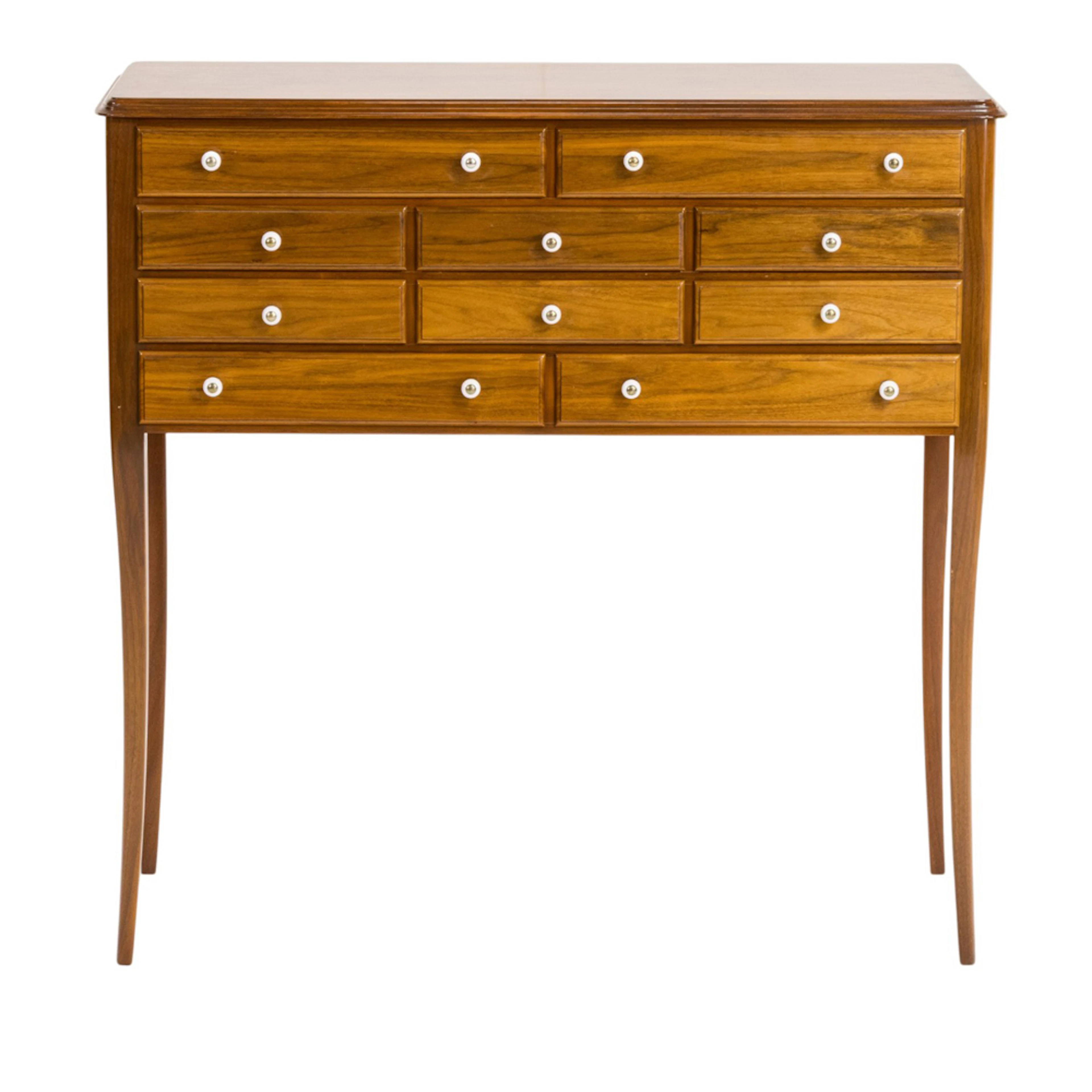 A Studio Craft wood console table