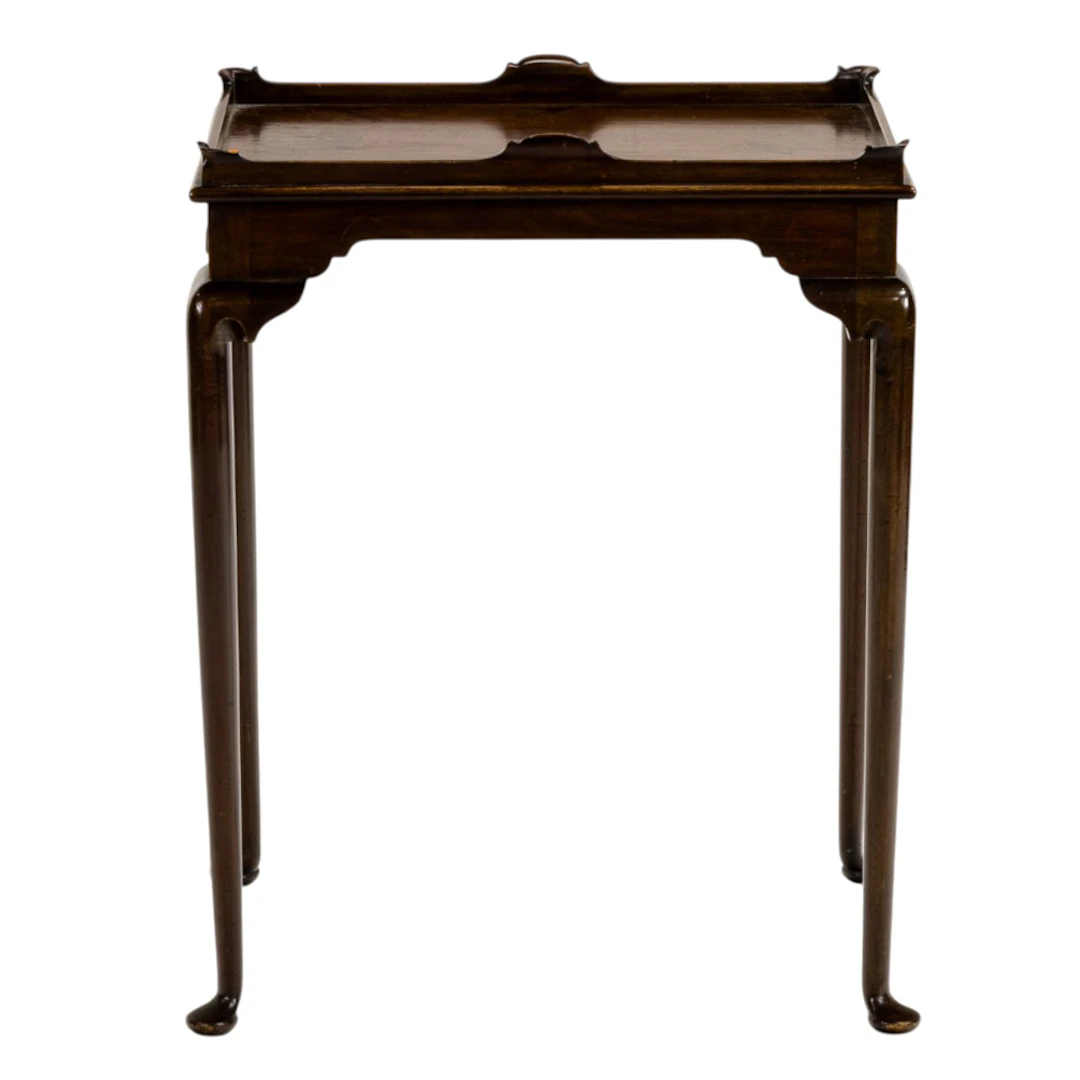 A Chippendale style side table