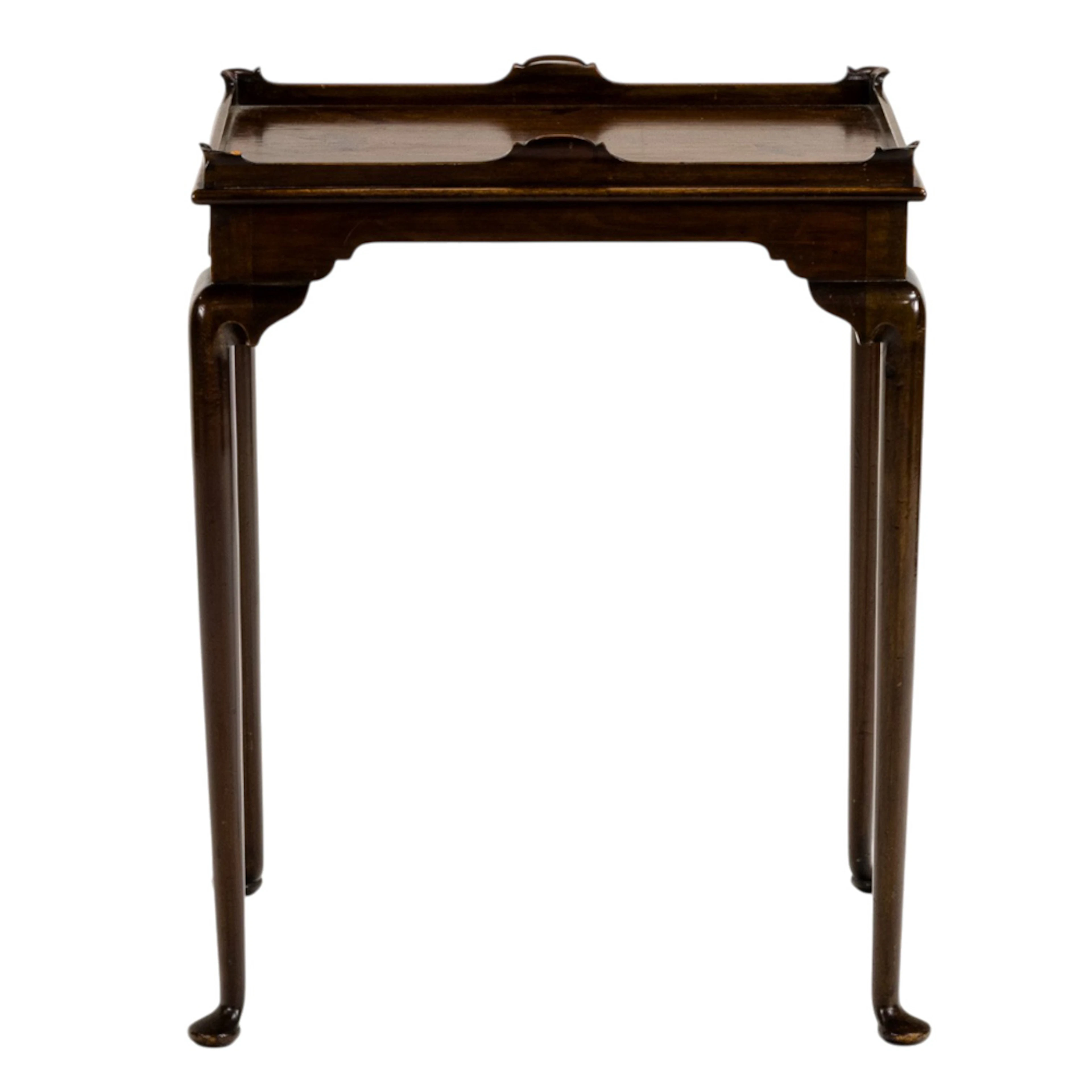 A Chippendale style side table