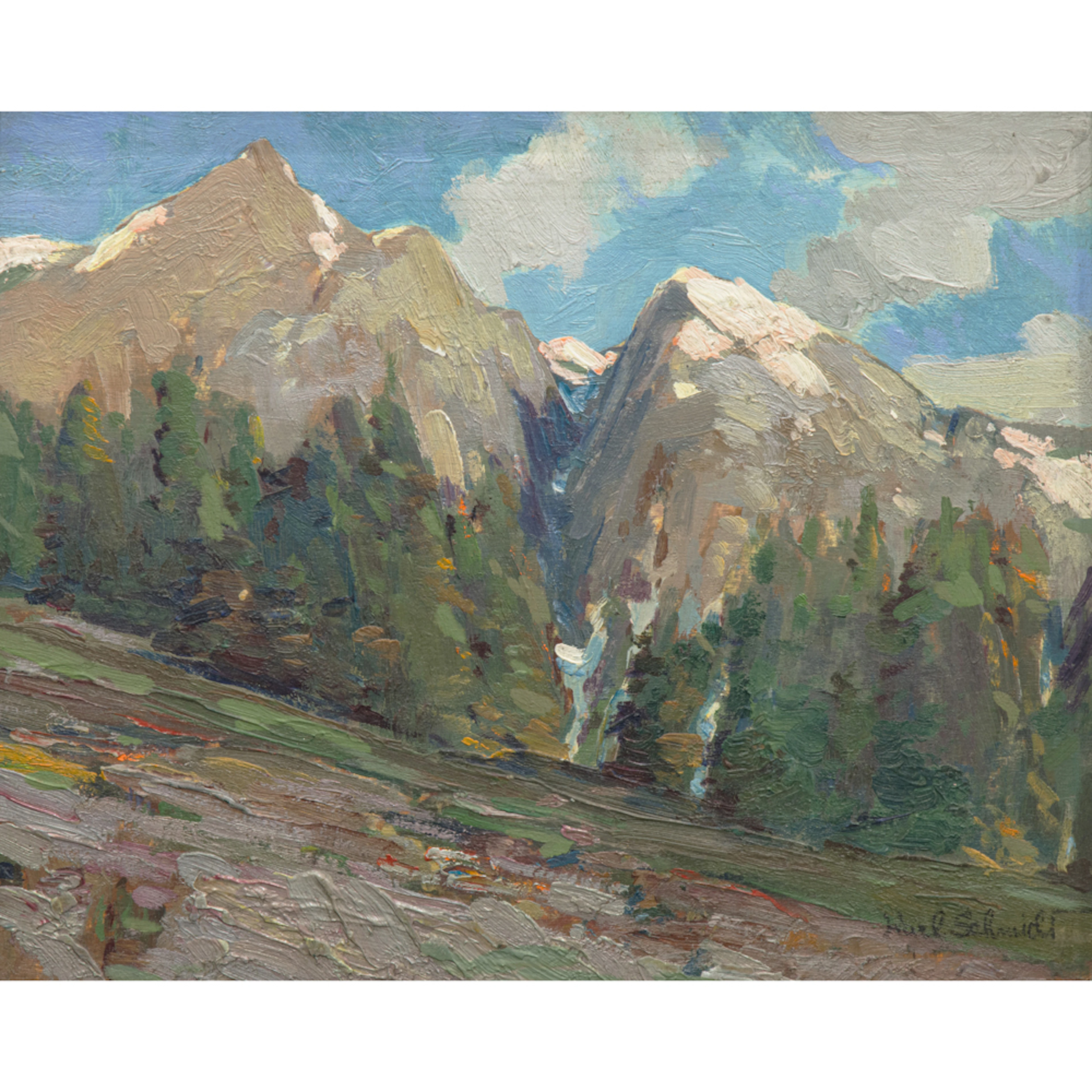 Painting, Karl Schmidt