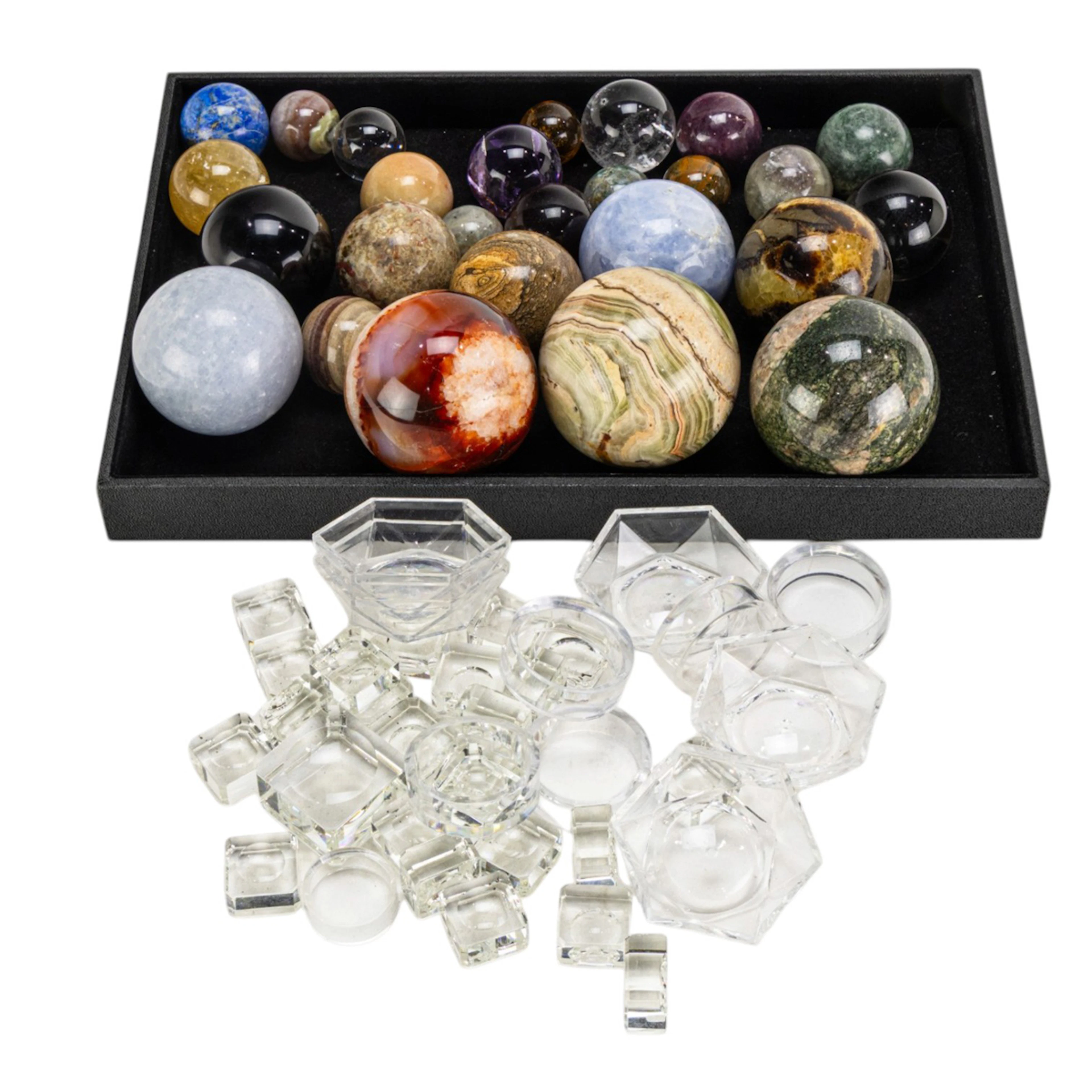 A collection of twenty-six spheres