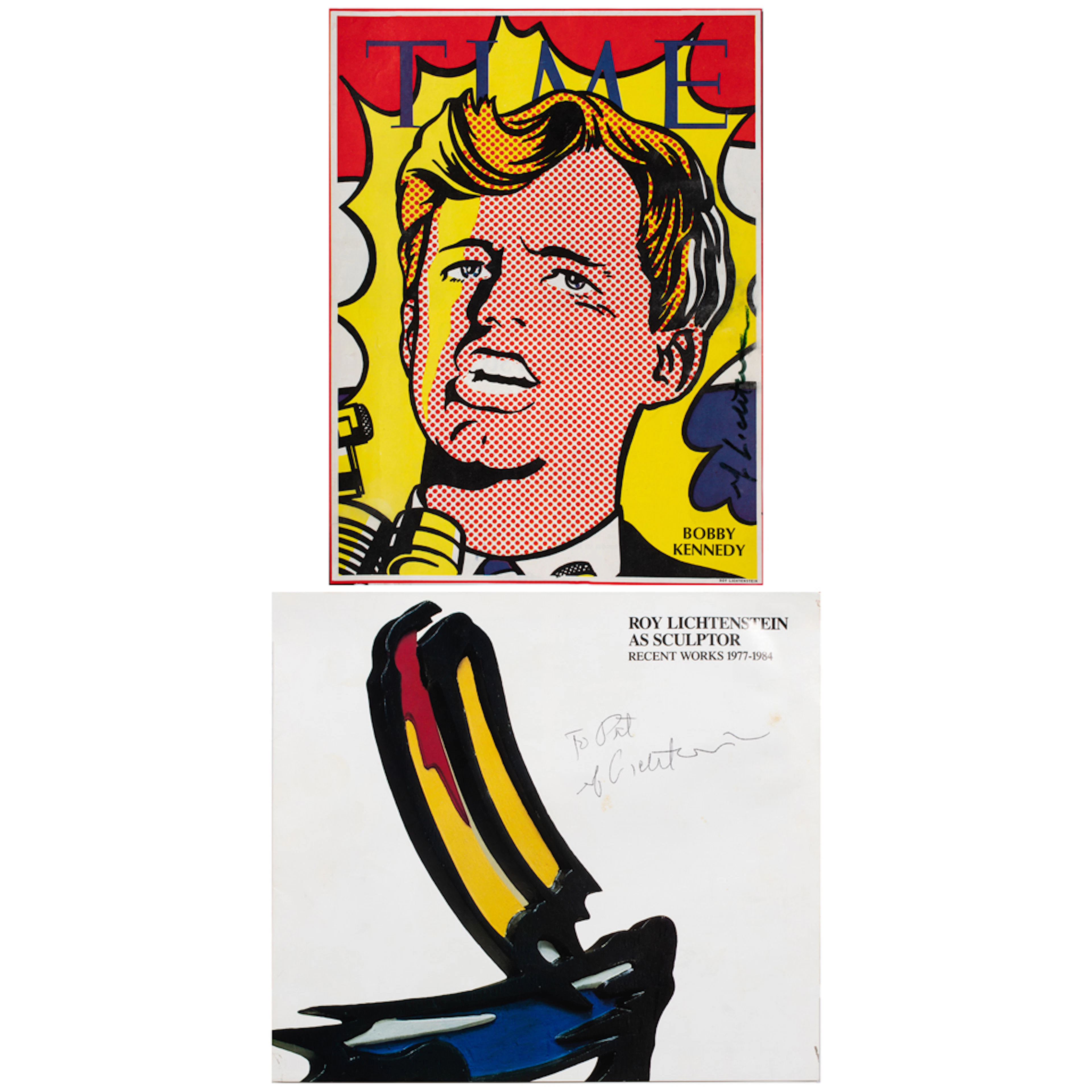 Magazine Cover and Exhibition Catalog, After Roy Lichtenstein