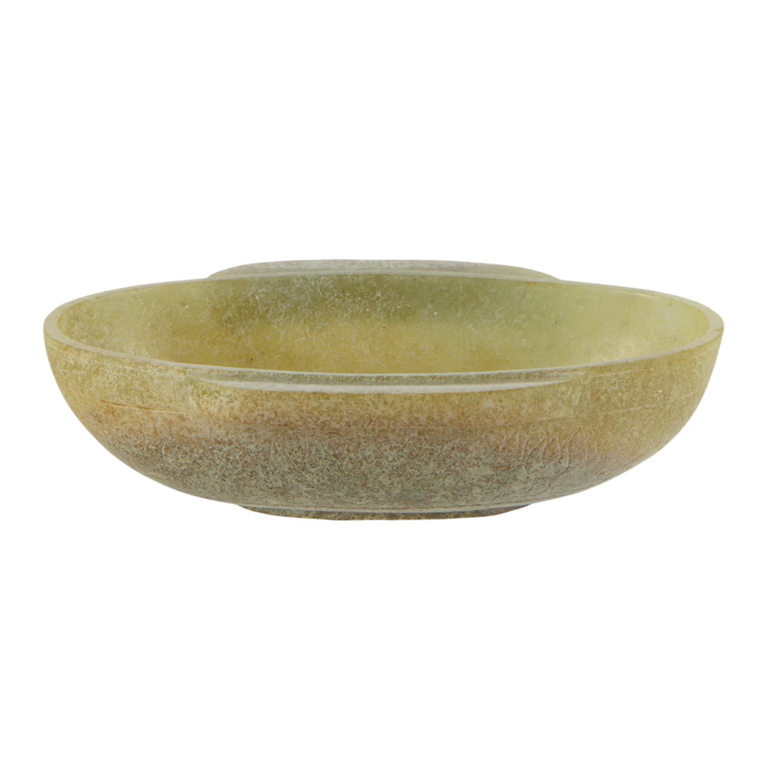 A Chinese hardstone libation cup
